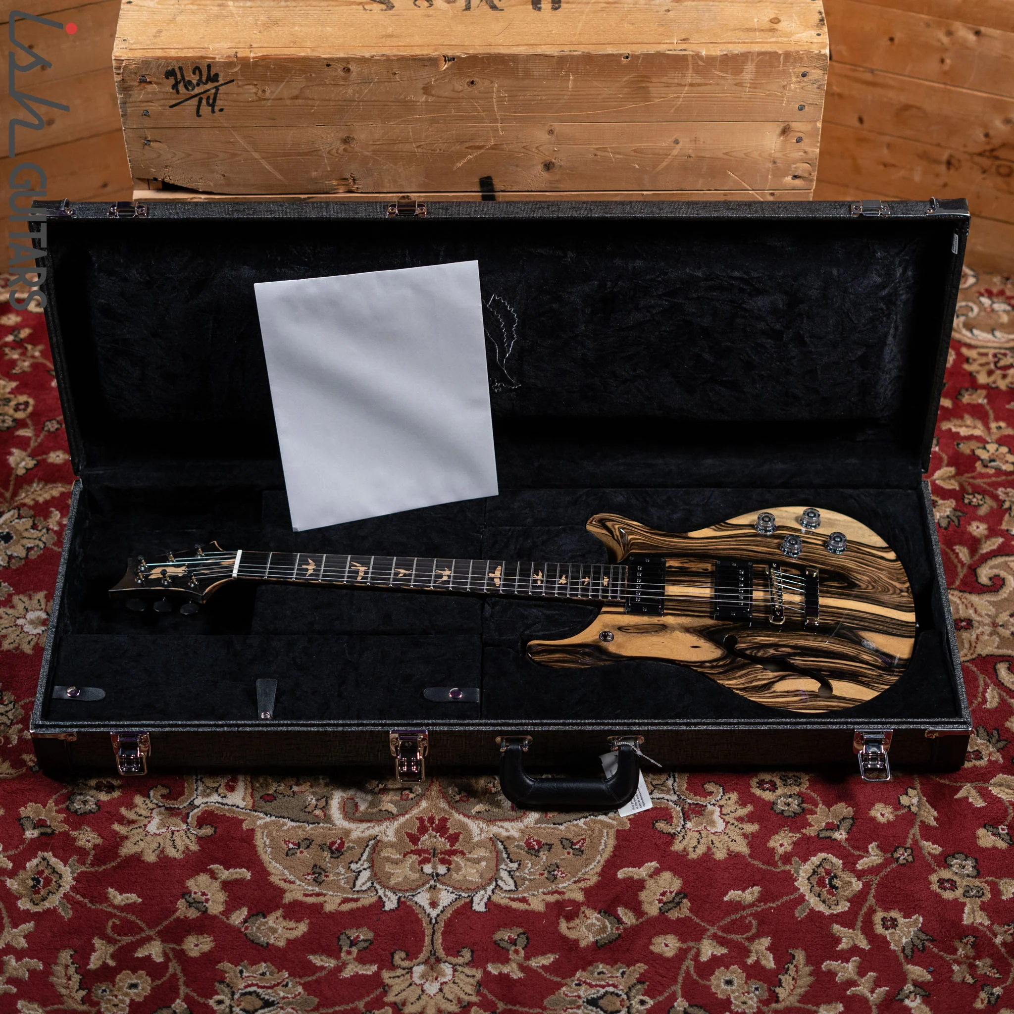 PRS Private Stock McCarty 594 Private Stock Natural Pale Moon Ebony - Image 15