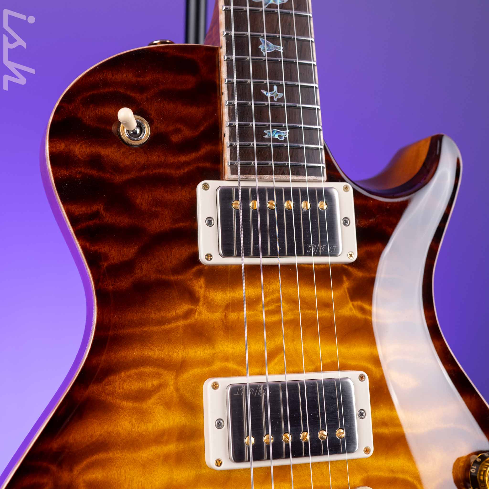 PRS Private Stock McCarty 594 Singlecut McCarty Glow Brazilian Rosewood - Image 3