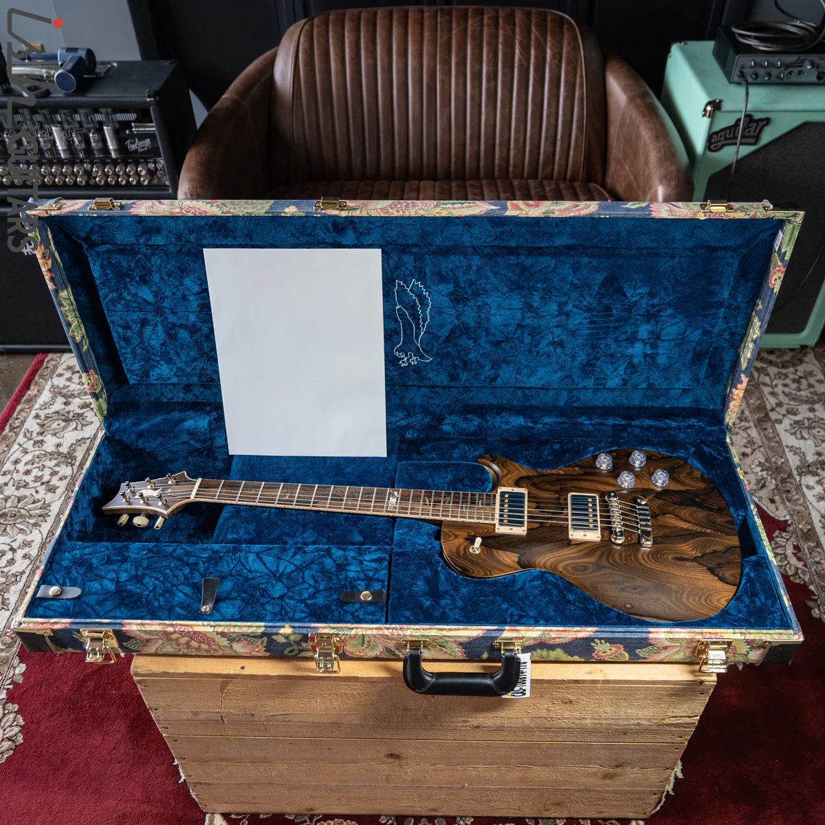PRS Private Stock McCarty 594 Singlecut Natural Ziricote - Image 19