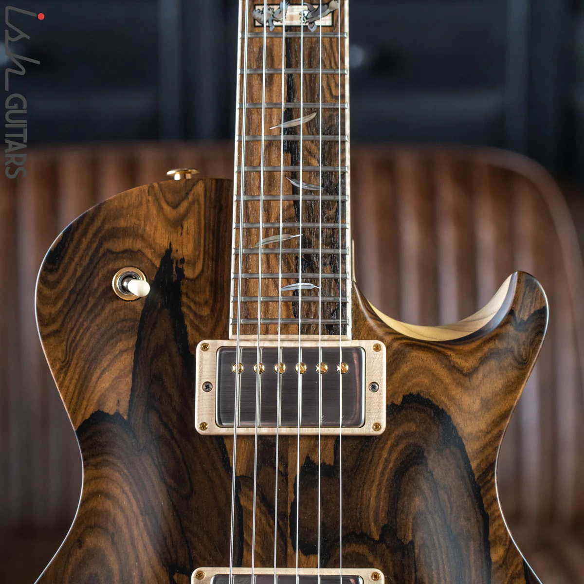 PRS Private Stock McCarty 594 Singlecut Natural Ziricote - Image 5