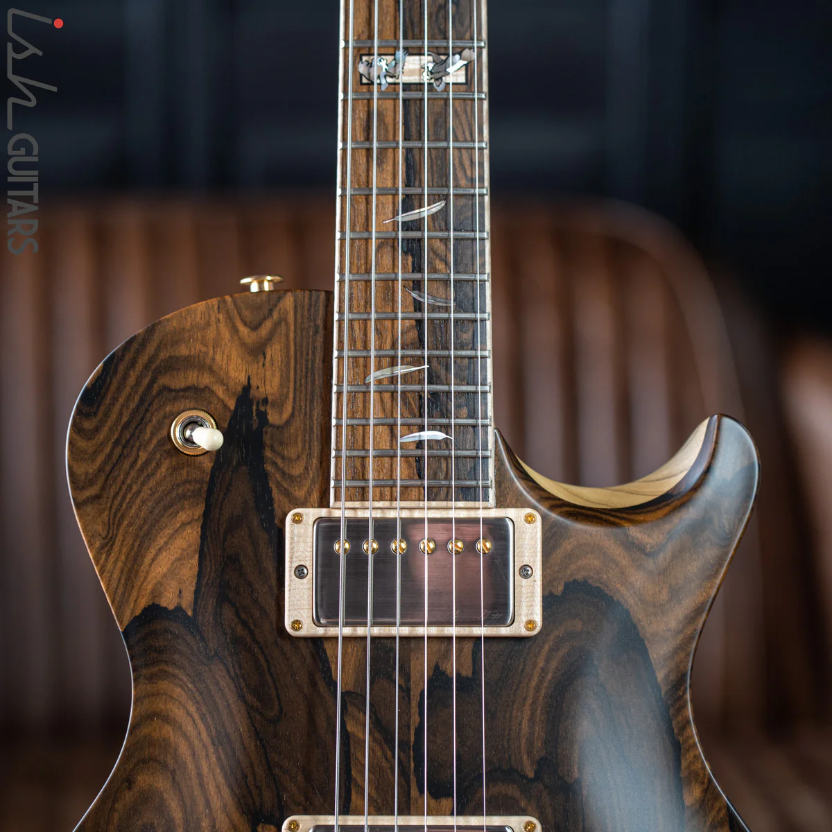 PRS Private Stock McCarty 594 Singlecut Natural Ziricote - Image 7