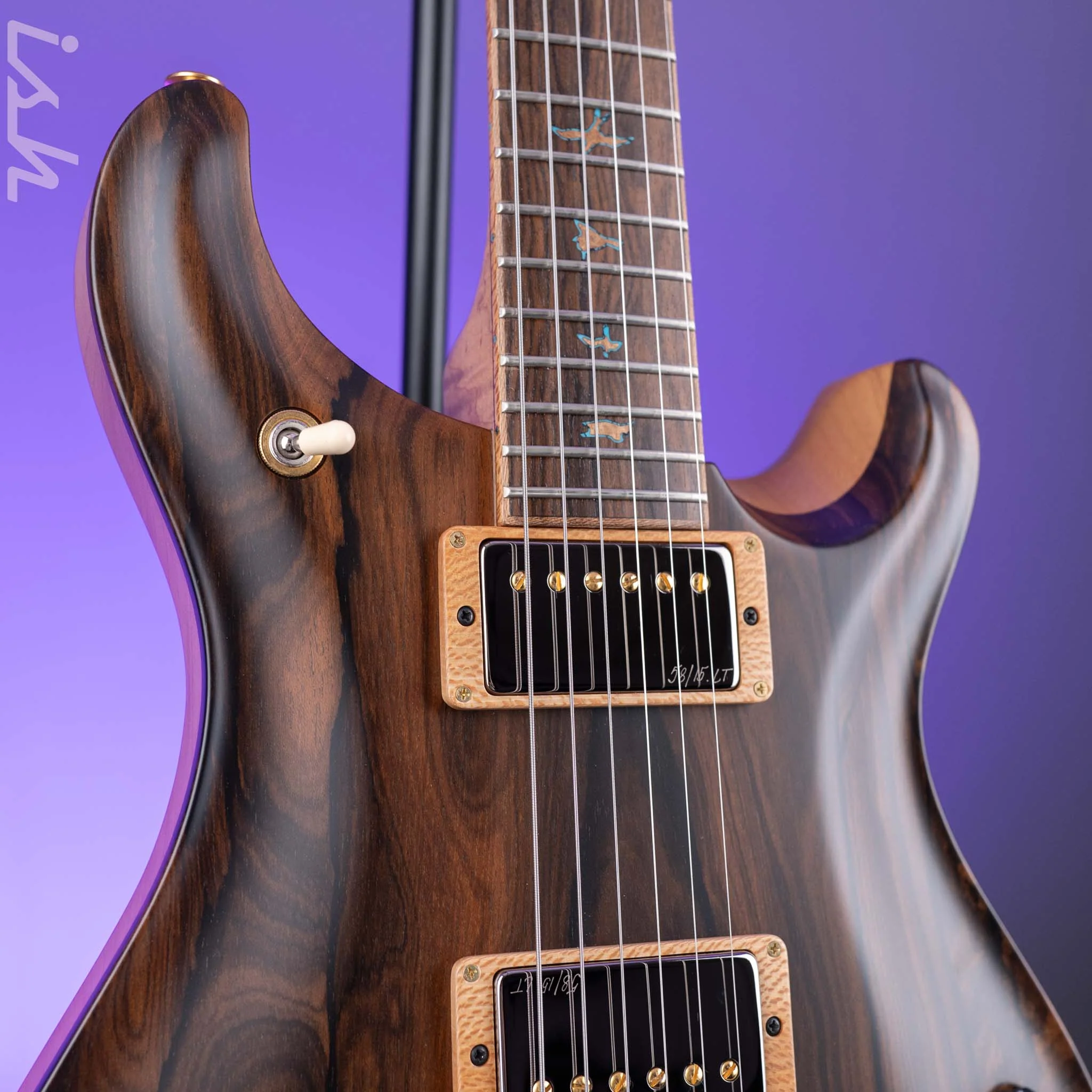 PRS Private Stock McCarty 594 Ziricote One Piece Top - Image 4
