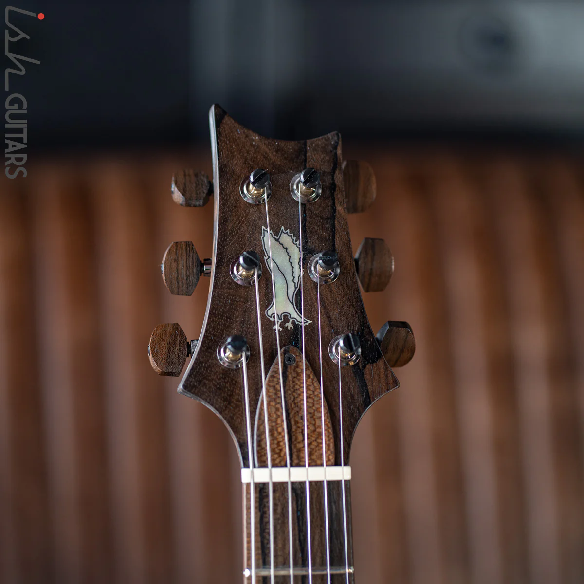 PRS Private Stock Modern Eagle V Semi-Hollow Natural Ziricote - Image 6