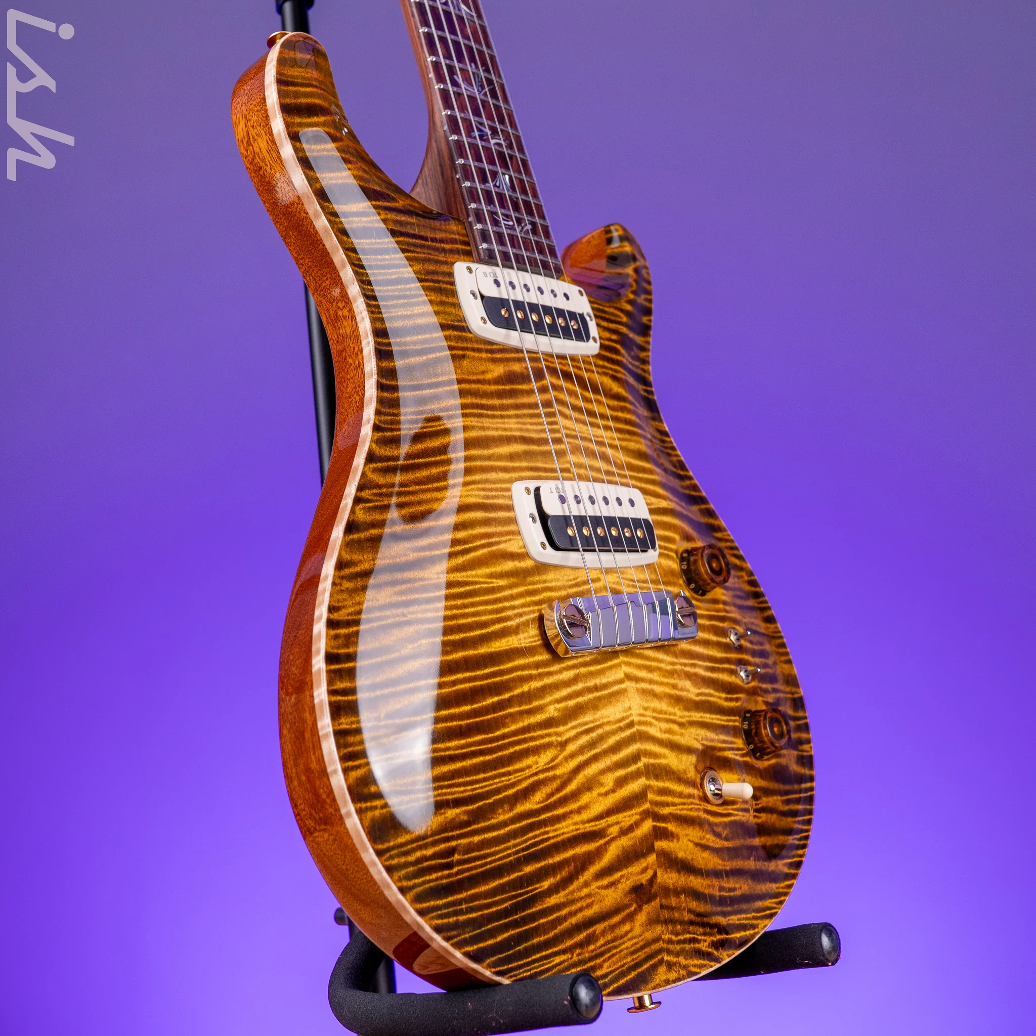 PRS Private Stock Paul’s Guitar Tiger Eye Glow - Image 6