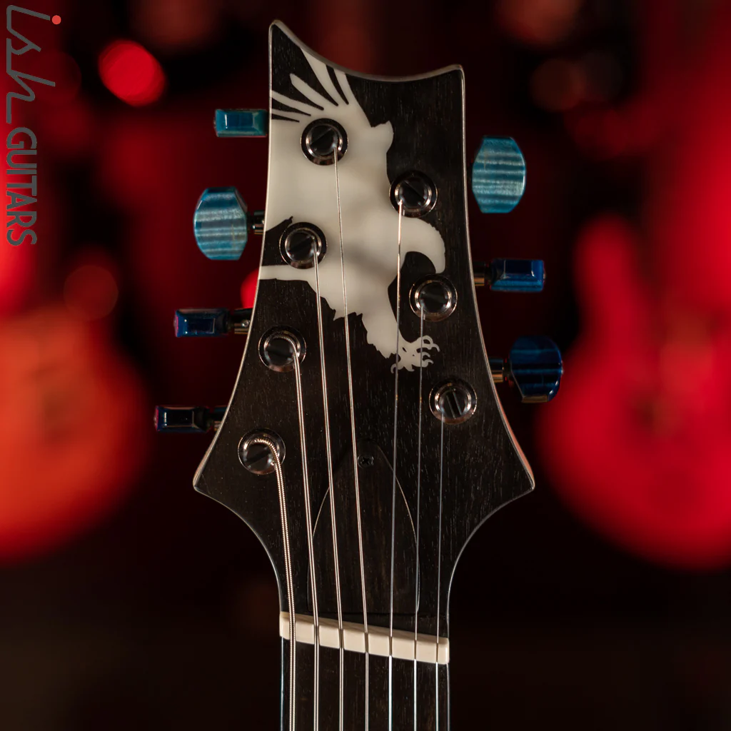 PRS Private Stock Singlecut 7-String Multiscale Reverse Aqua Violet Glow - Image 6