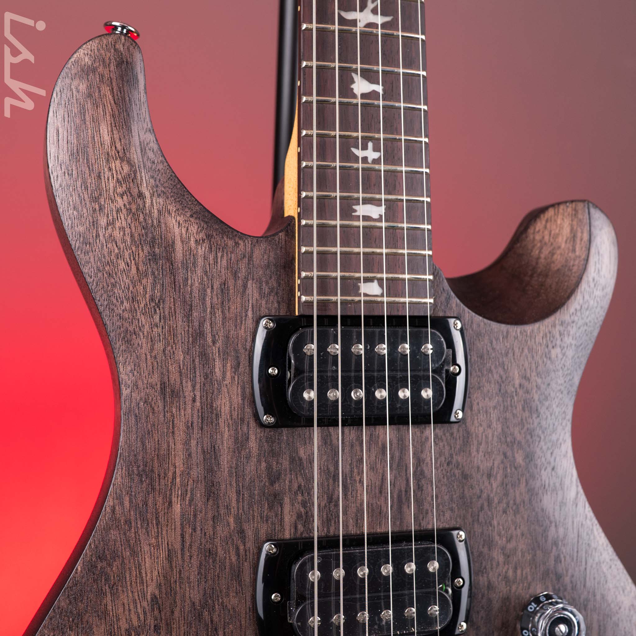 PRS PRS SE CE 24 Standard Stoptail Satin Charcoal - Image 4