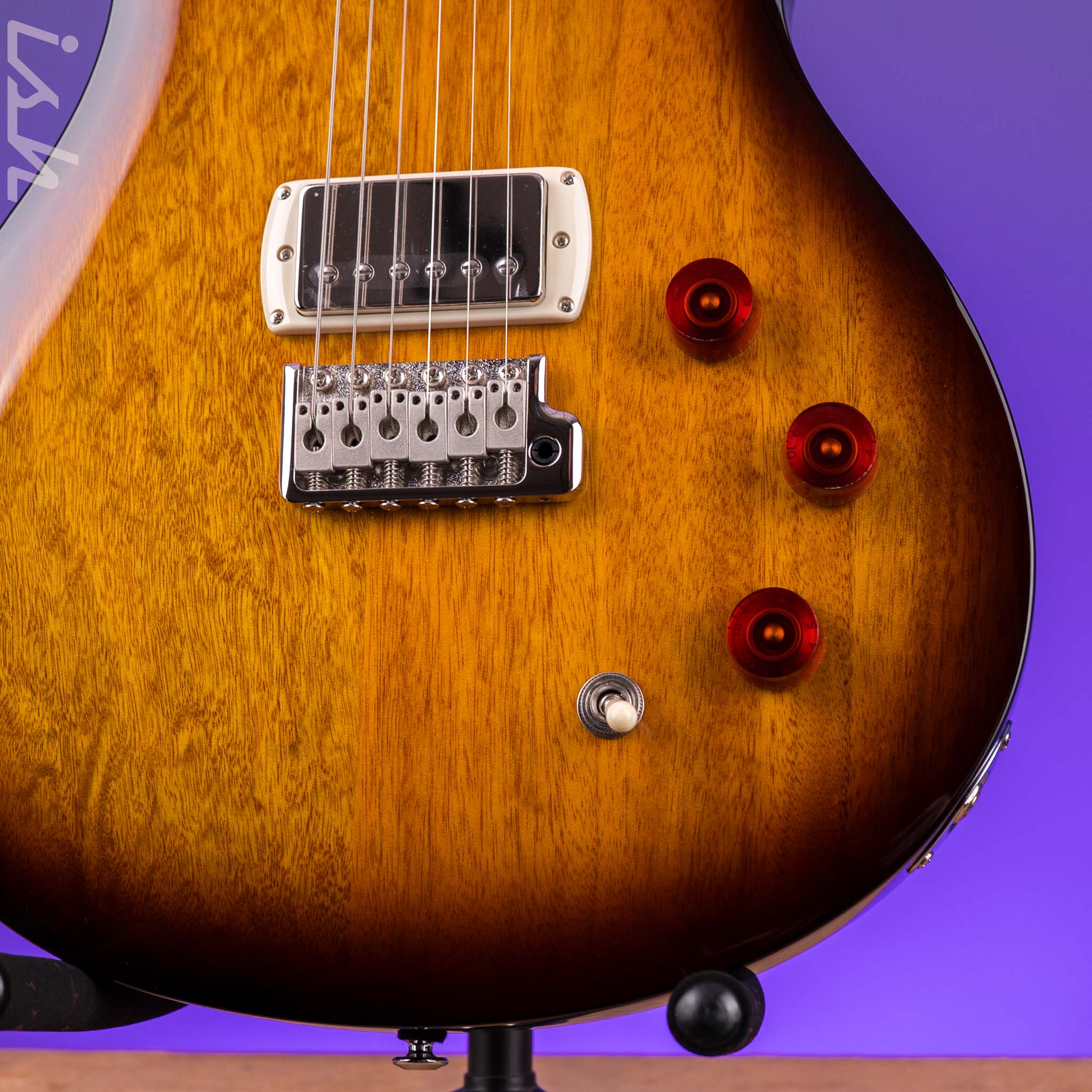 PRS SE DGT Standard Moon Inlay McCarty Tobacco Sunburst - Image 5