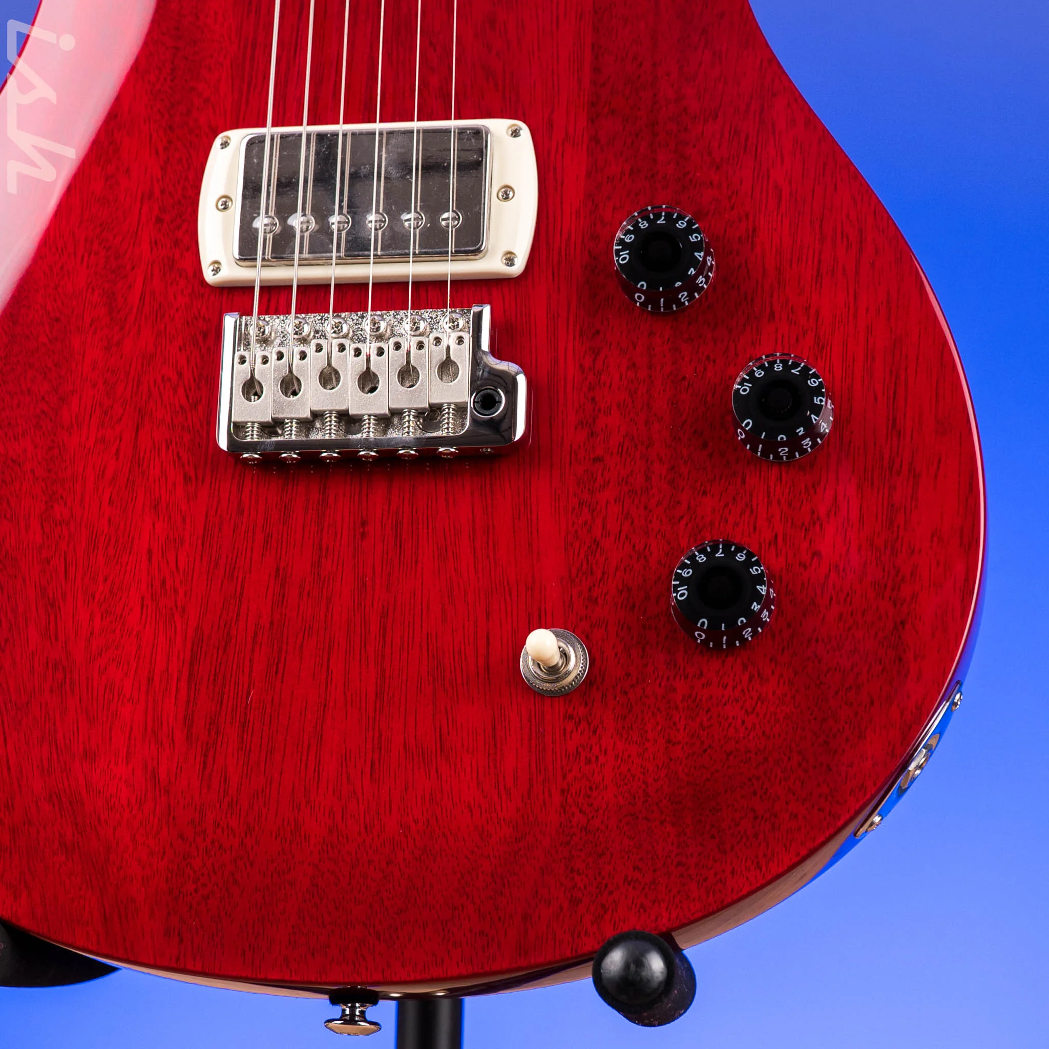 PRS SE DGT Standard Moon Inlay Vintage Cherry - Image 5