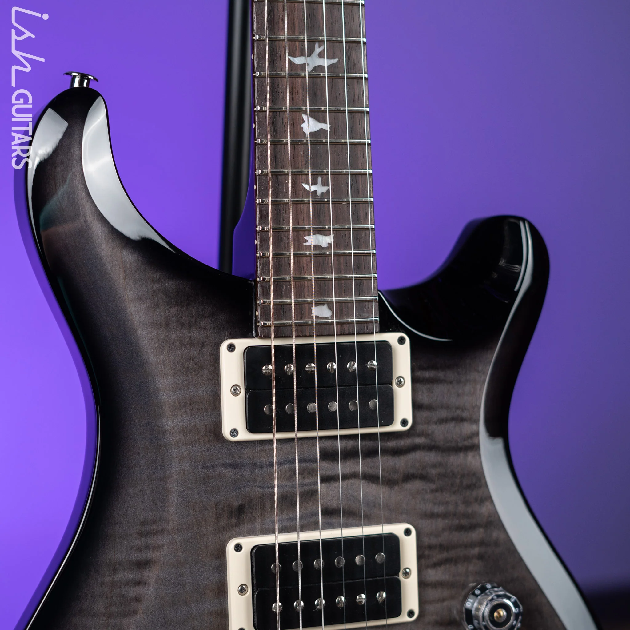 PRS S2 10th Anniversary Custom 24 Faded Gray Black Burst - Image 3