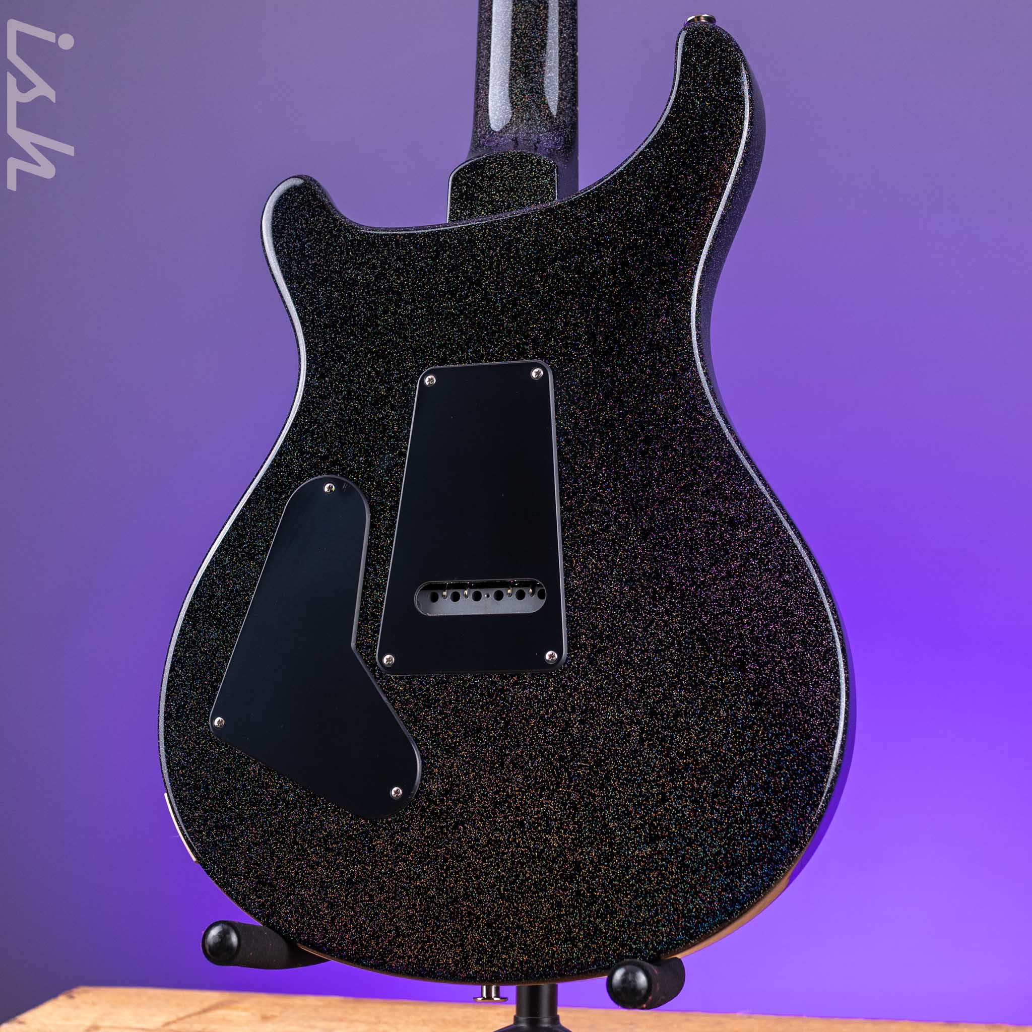 PRS S2 Custom 24-08 Black Rainbow Hollowflake Custom Color - Image 8