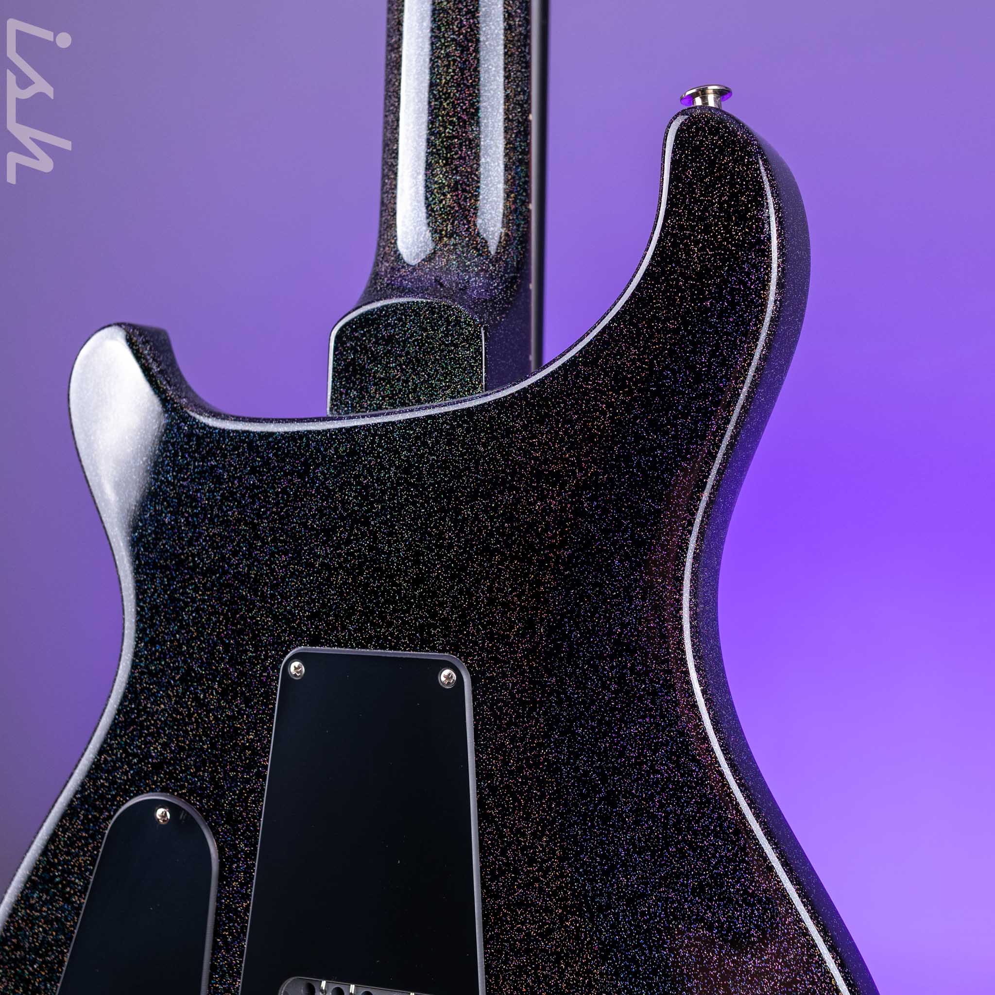 PRS S2 Custom 24-08 Black Rainbow Hollowflake Custom Color - Image 9