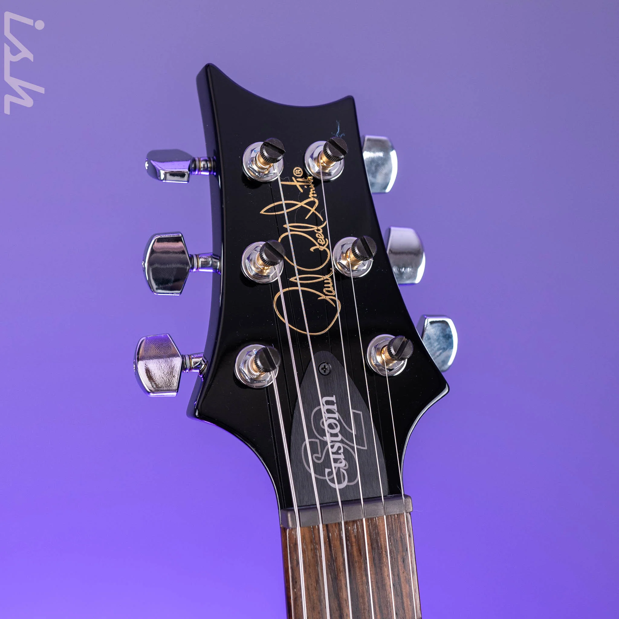 PRS S2 Custom 24-08 Electric Guitar Faded Gray Black Burst - Image 5