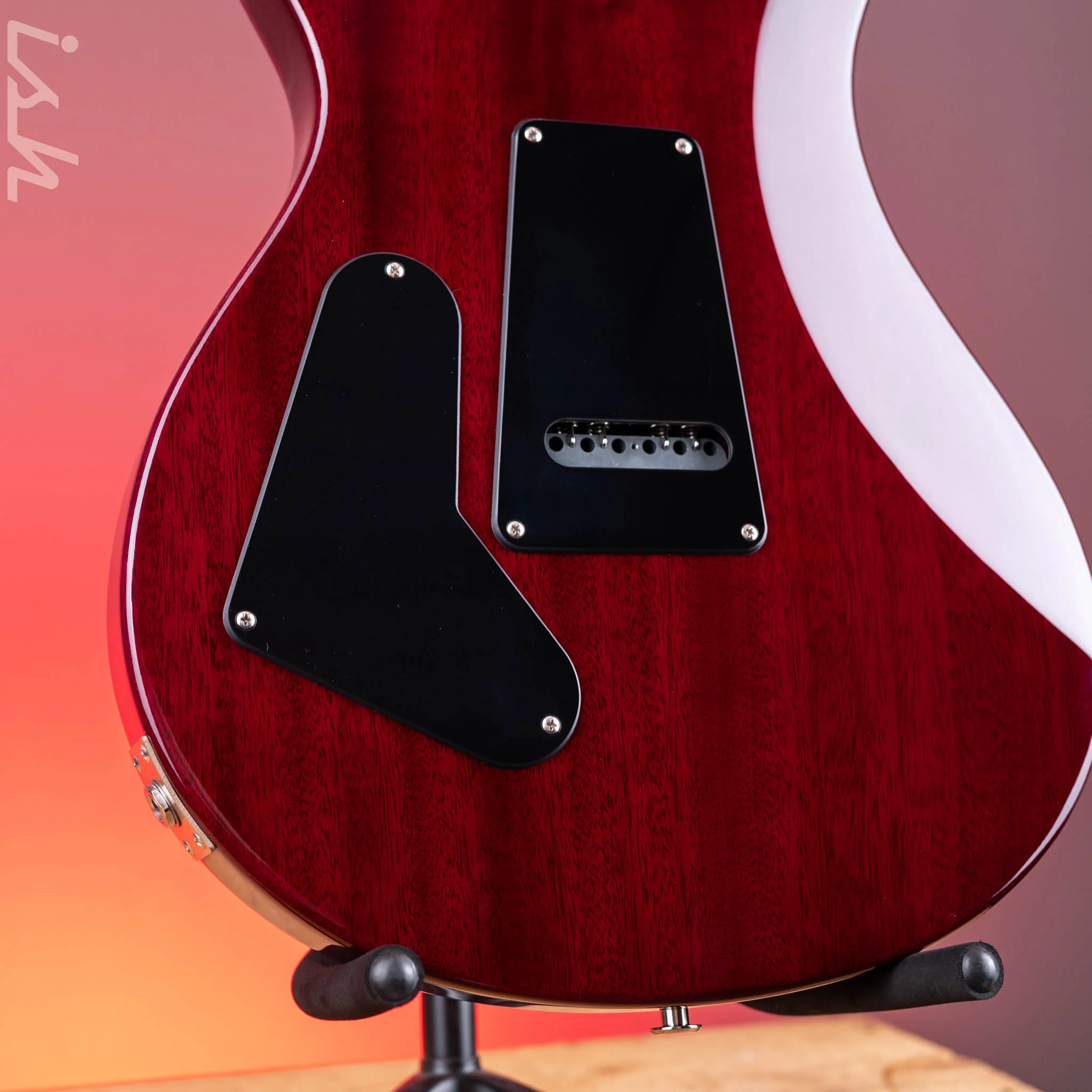 PRS S2 Custom 24-08 Electric Guitar Faded Grey Black Purple Burst - Image 9