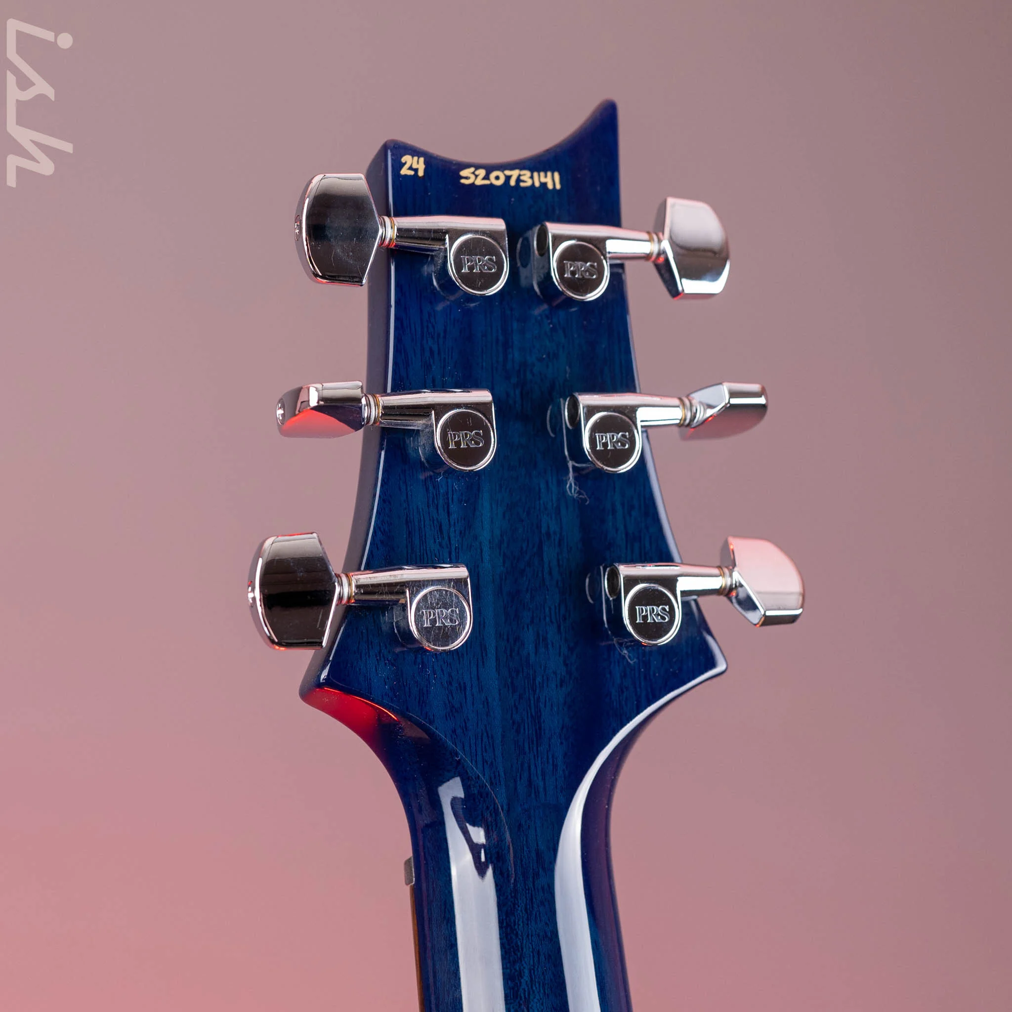 PRS S2 Custom 24-08 Electric Guitar Lake Blue Demo - Image 10