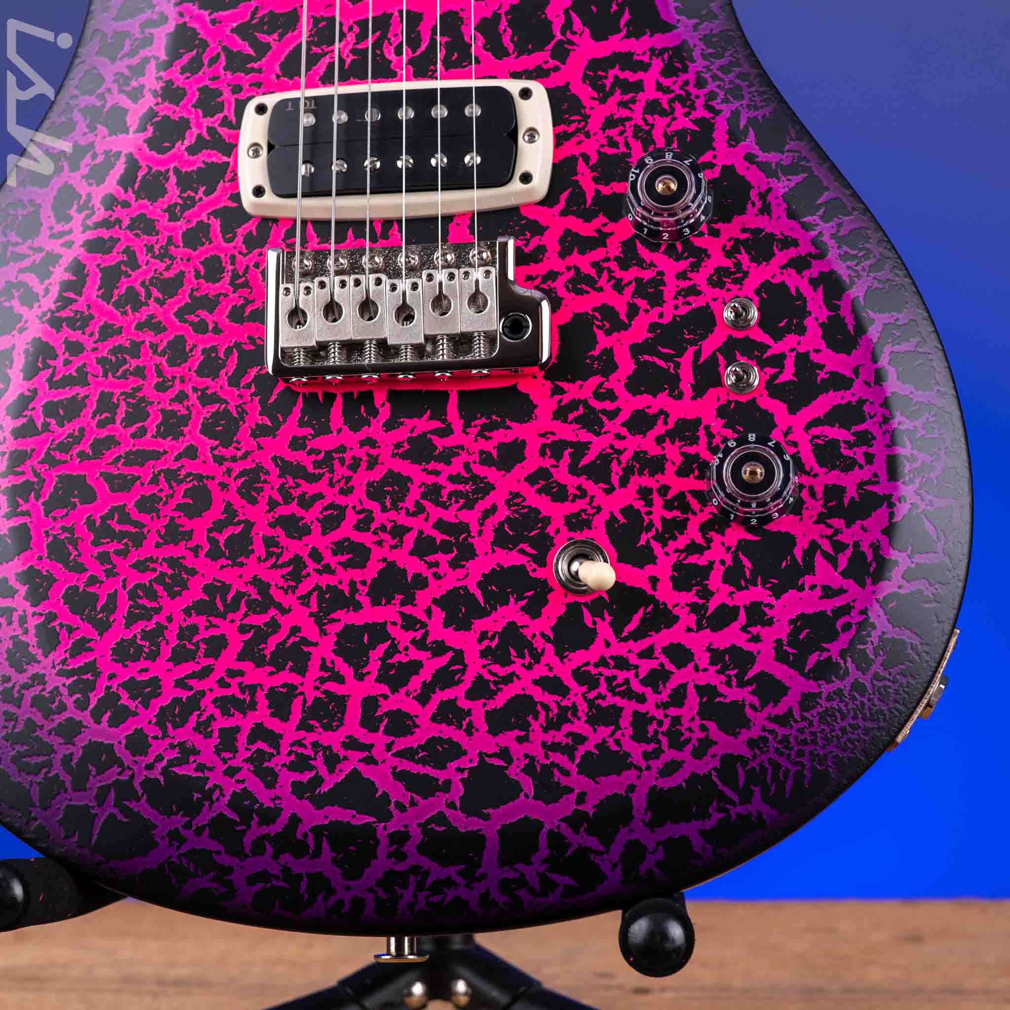 PRS S2 Custom 24-08 Pink Purple Crackle Burst Sprayer's Choice - Image 5
