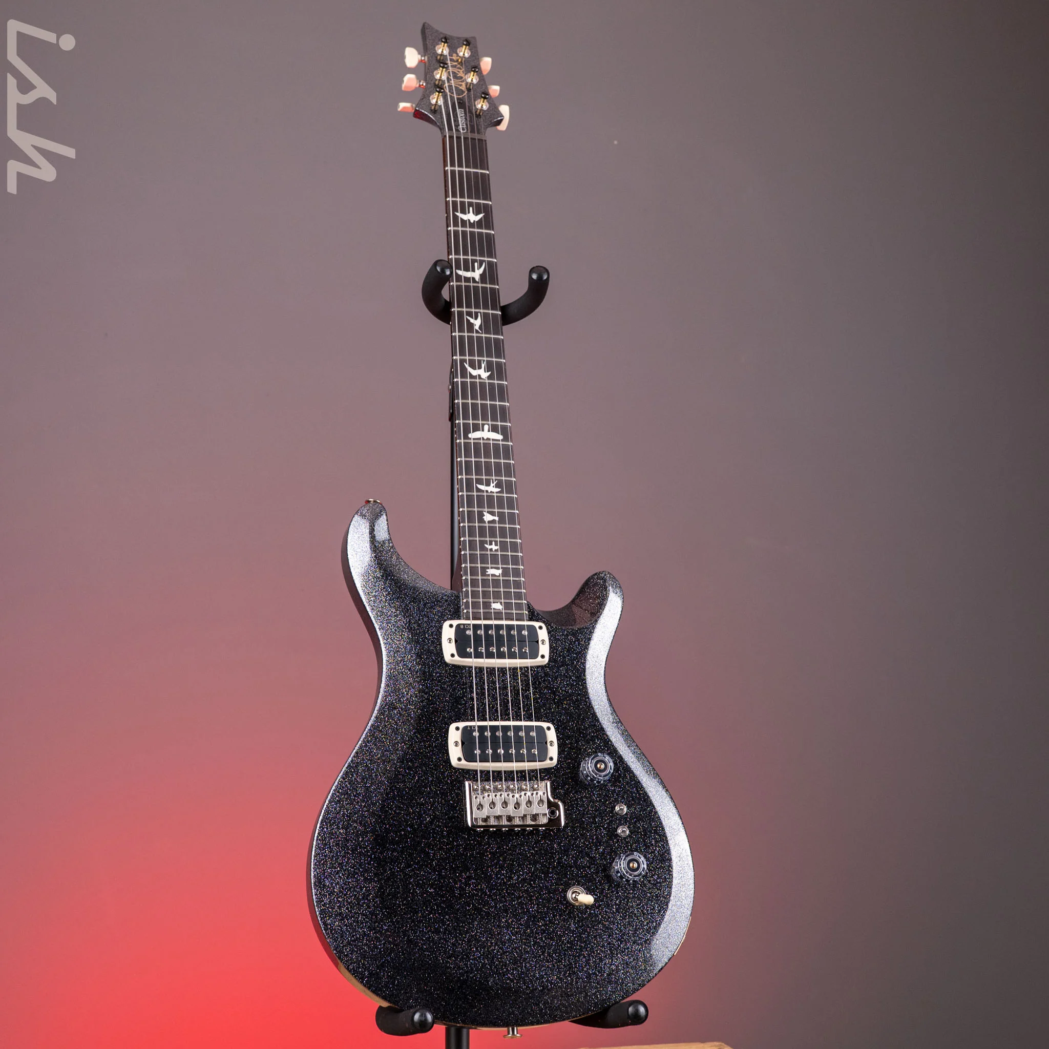 PRS S2 Custom 24-08 Silver Holoflake Sprayer's Choice - Image 2