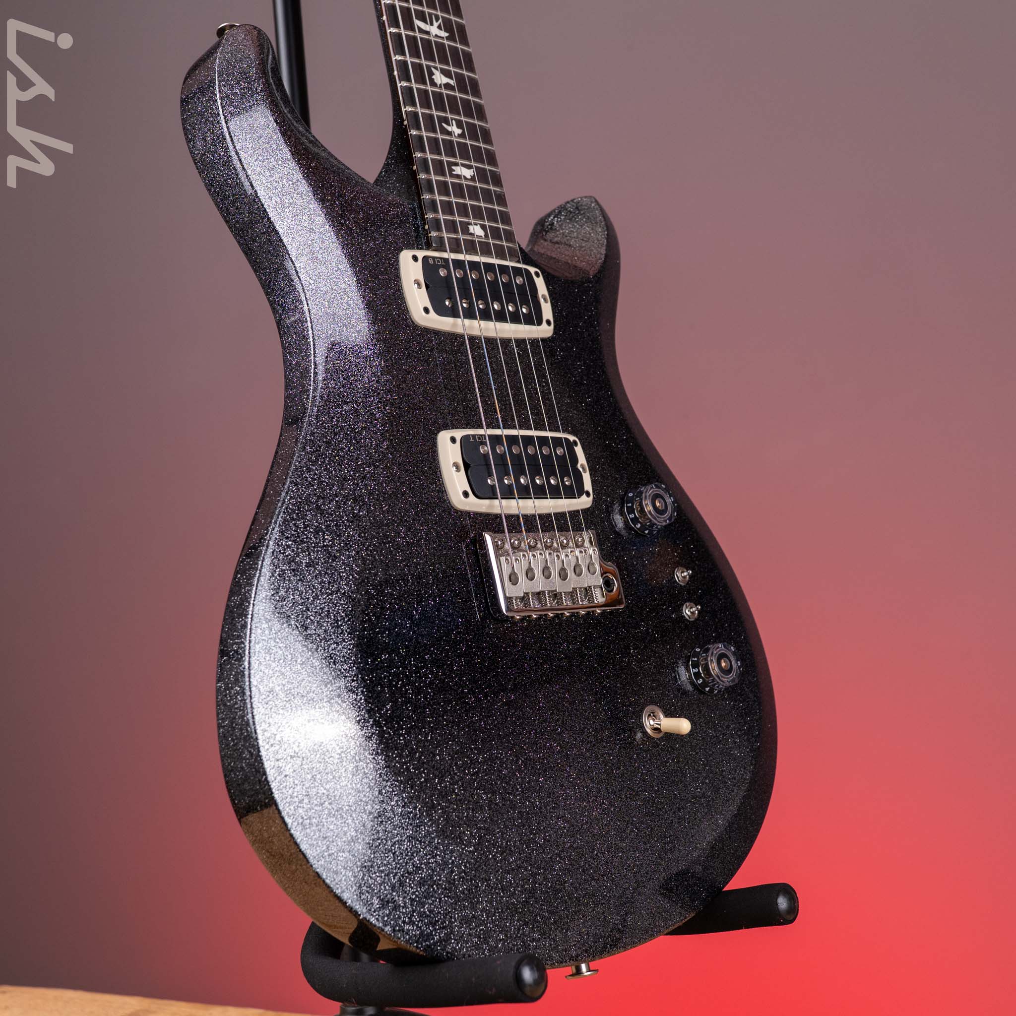 PRS S2 Custom 24-08 Silver Holoflake Sprayer's Choice - Image 3