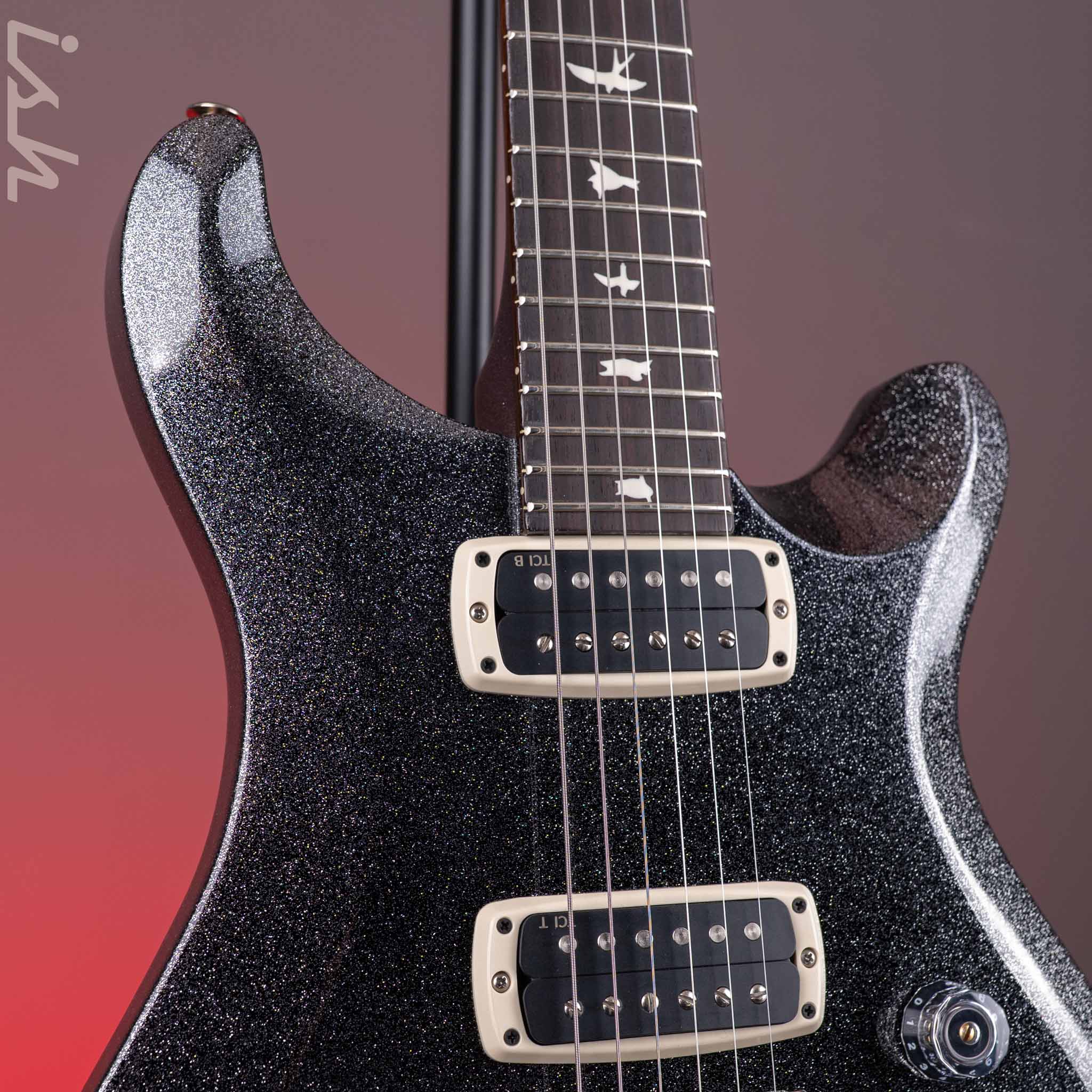 PRS S2 Custom 24-08 Silver Holoflake Sprayer's Choice - Image 4
