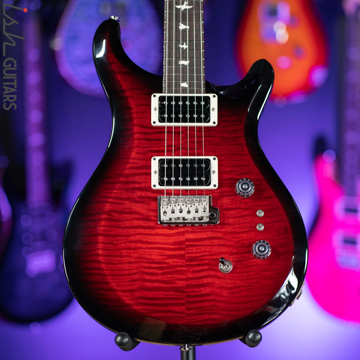 PRS S2 Custom 24 35th Anniversary Scarlet Red Smokewrap