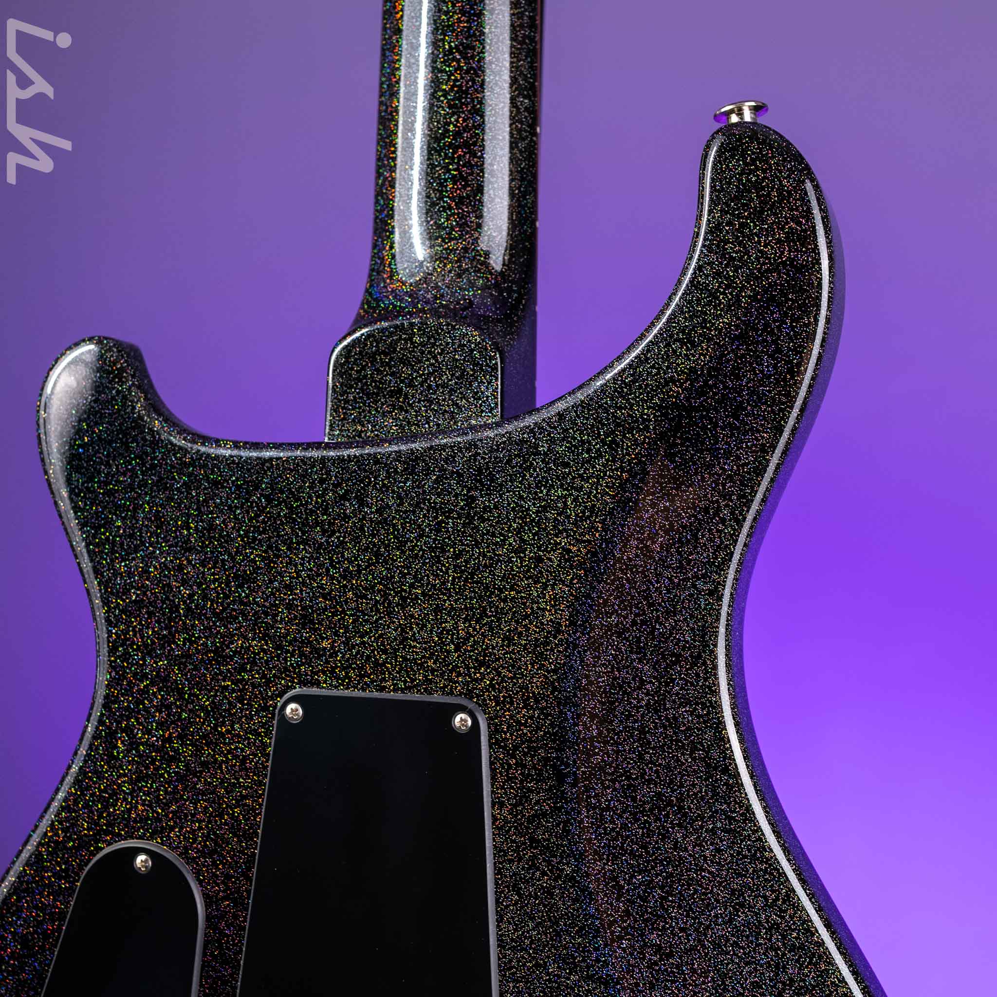 PRS S2 Custom 24 Black Rainbow Hollowflake Custom Color - Image 9