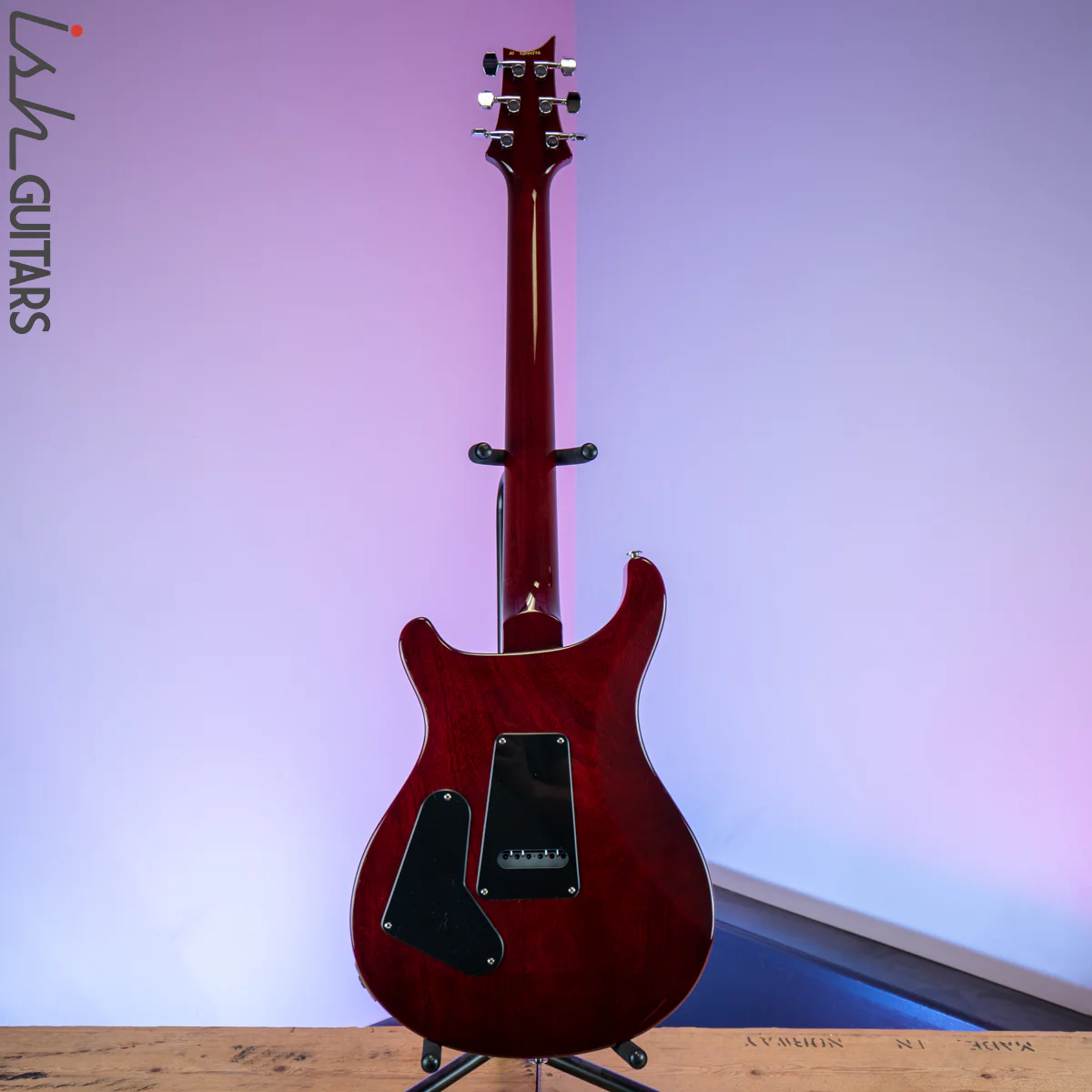2020 PRS S2 Custom 24 Dark Cherry Sunburst Wrap Custom Color - Image 7