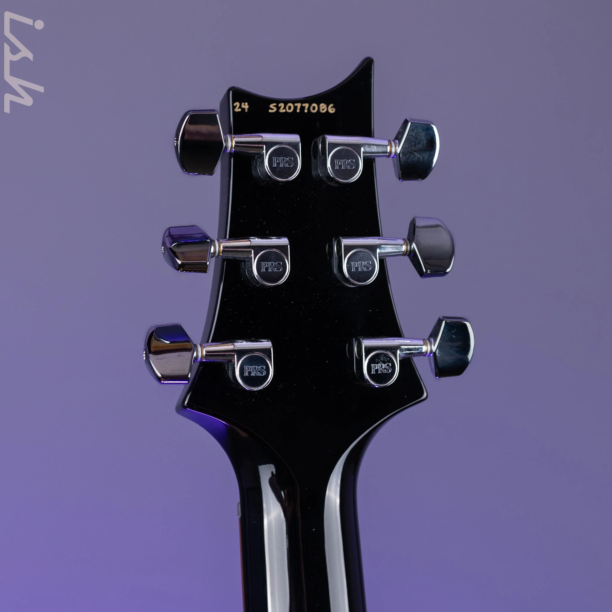 PRS S2 Custom 24 Electric Guitar Faded Gray Black Burst - Image 10