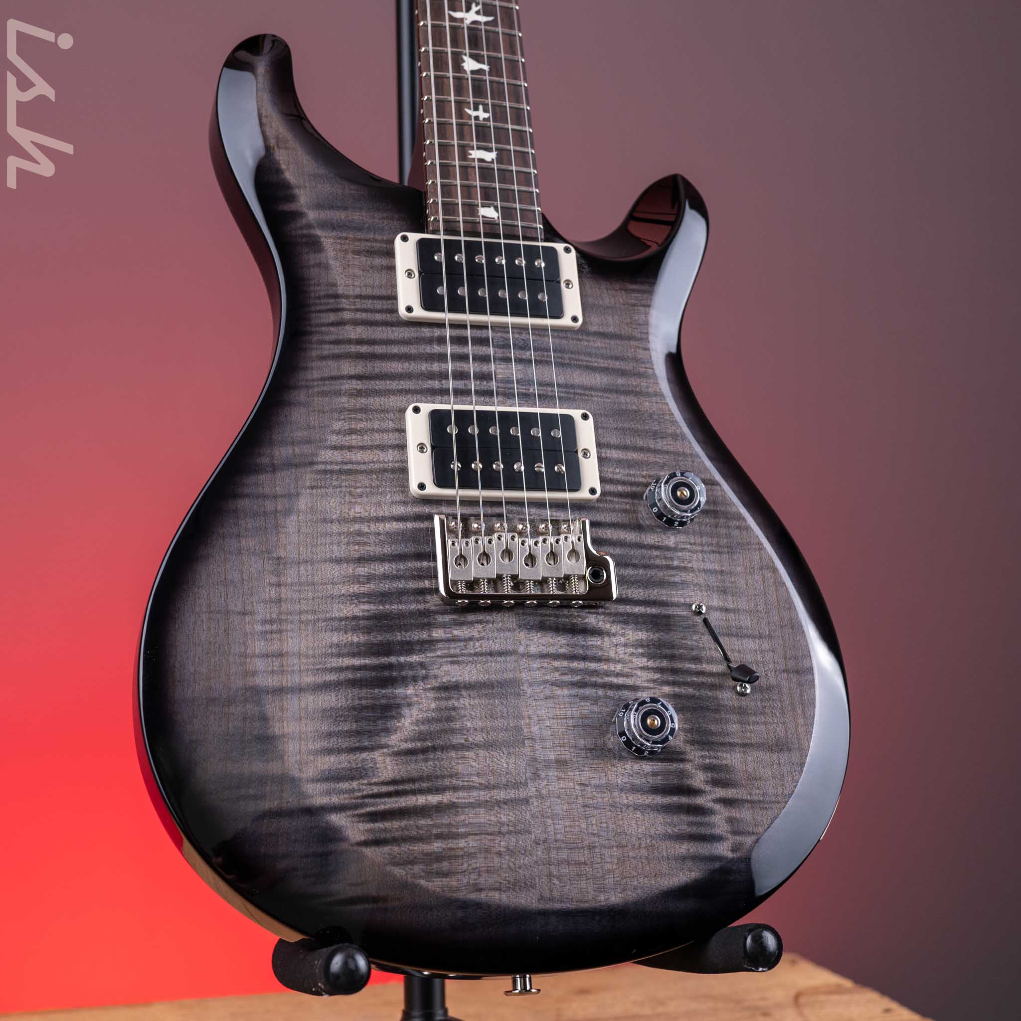 PRS S2 Custom 24 Electric Guitar Faded Gray Black Burst