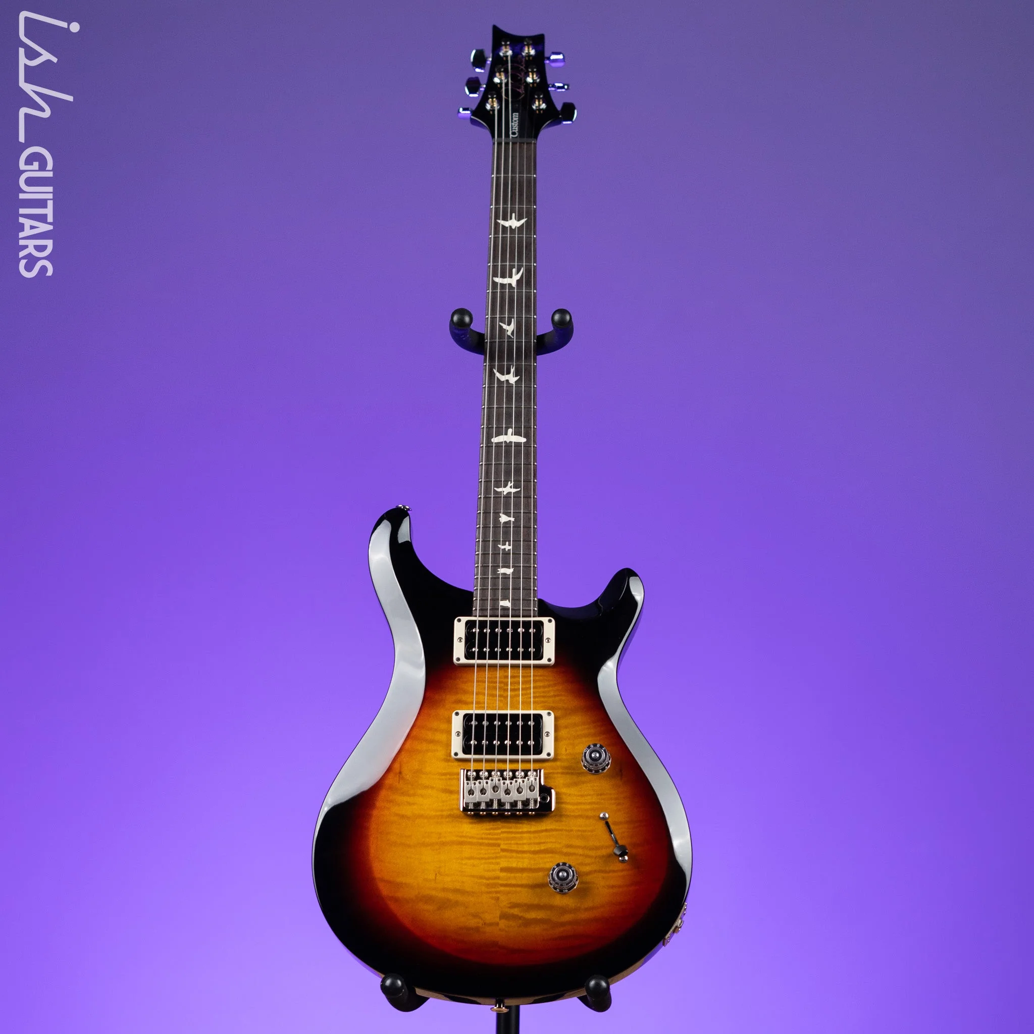 PRS S2 Custom 24 Electric Guitar Tri-Color Wrap Burst - Image 2