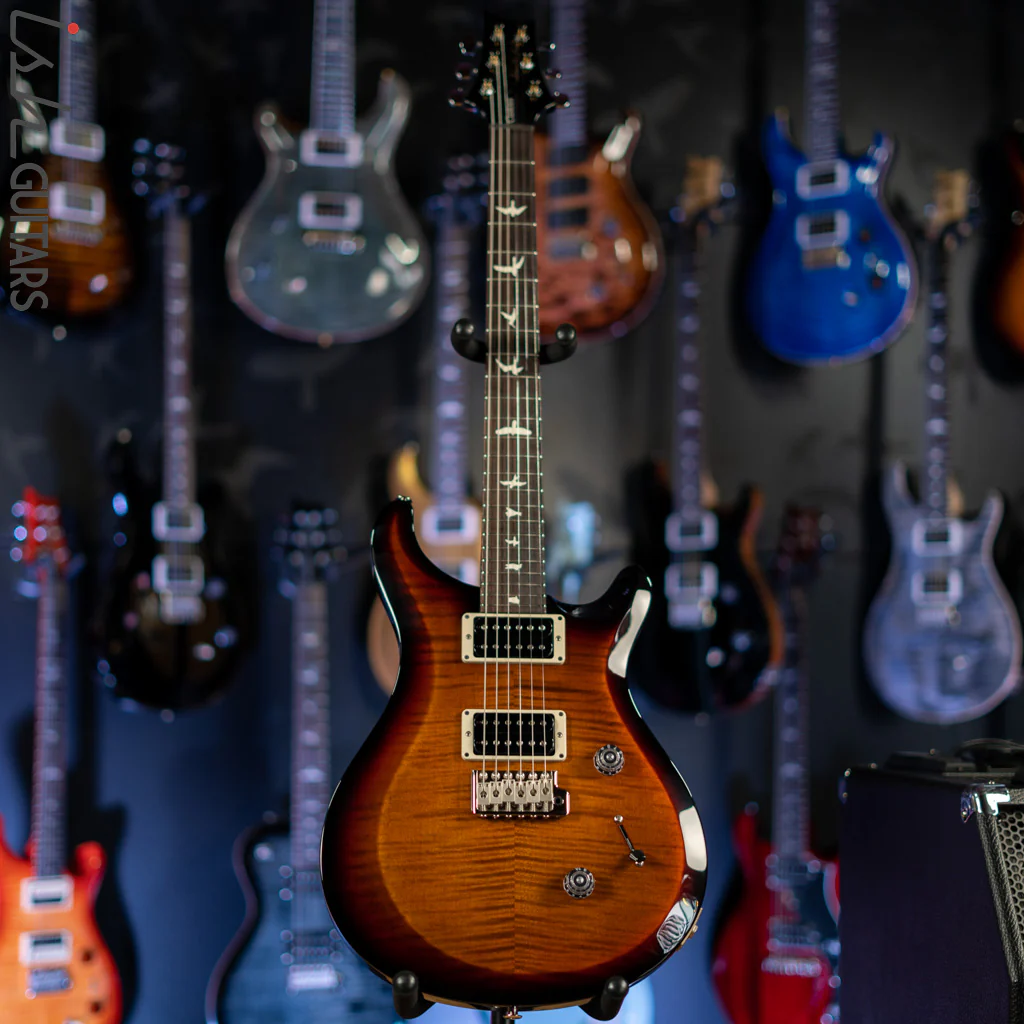 PRS S2 Custom 24 Electric Guitar Vintage Wrap Burst Demo - Image 2