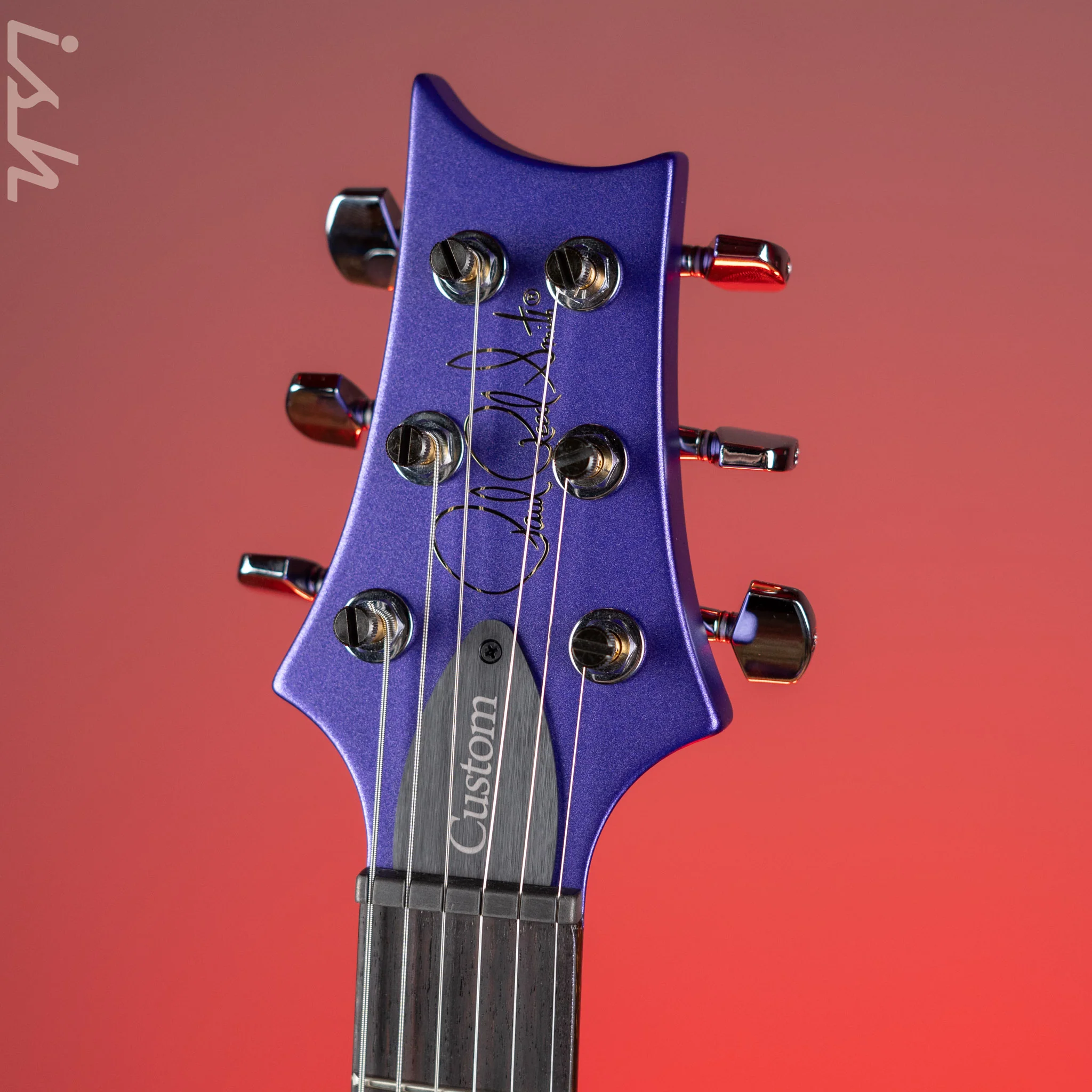PRS S2 Custom 24 Electric Guitar Violet Metallic Satin - Image 5