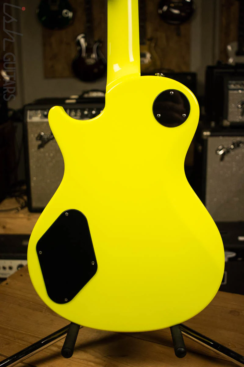 PRS S2 Singlecut Custom Color Neon Yellow - Image 8