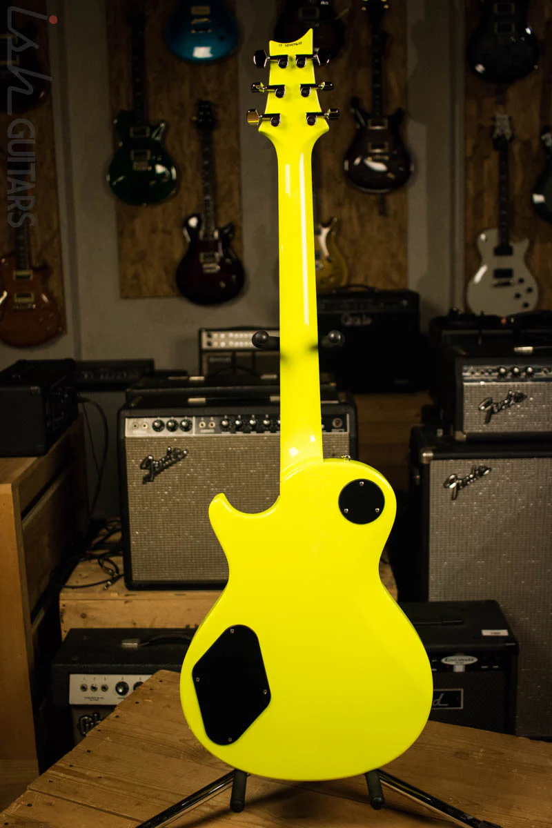 PRS S2 Singlecut Custom Color Neon Yellow - Image 9