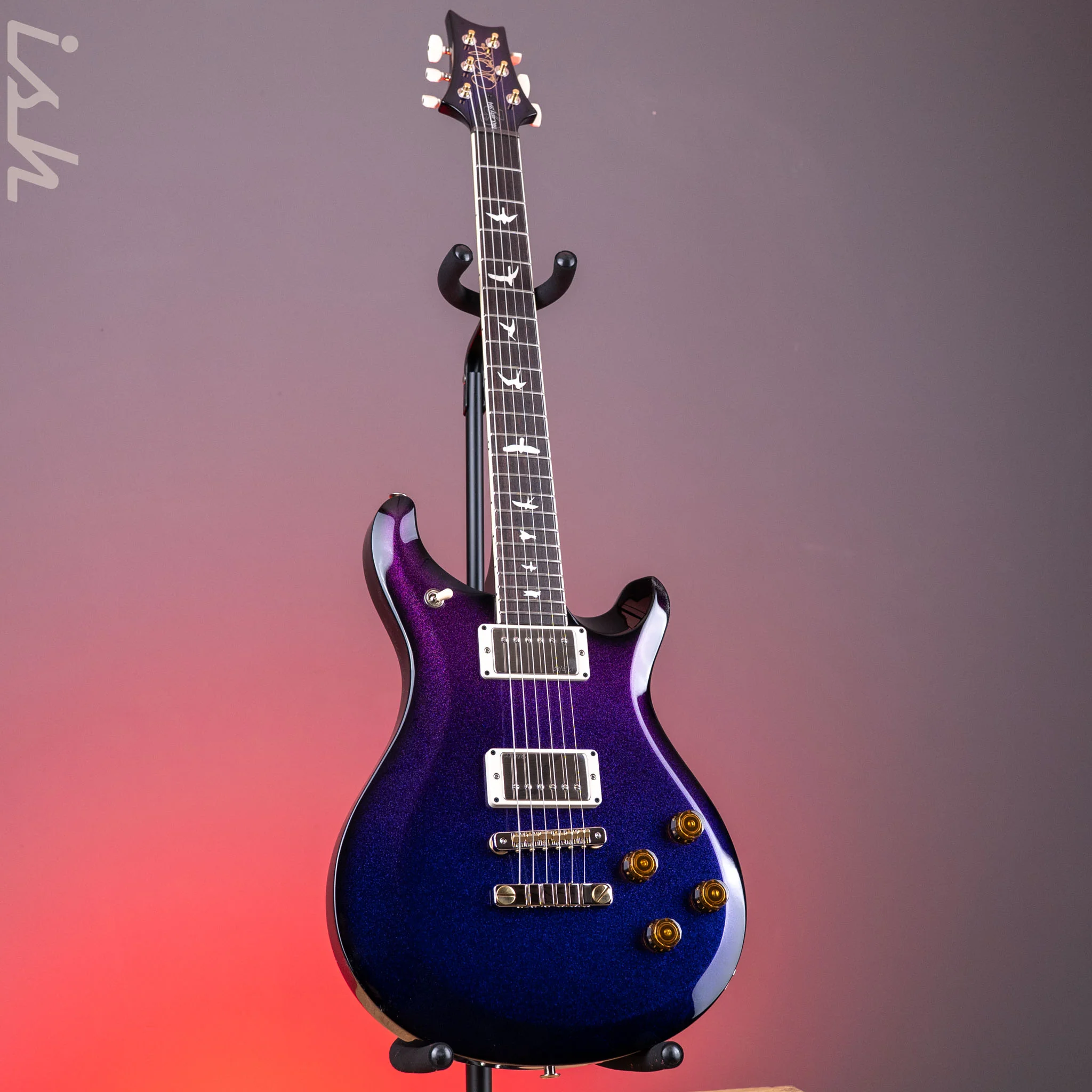 PRS S2 McCarty 594 Blue Purple Colorshift Hollowflake - Image 2
