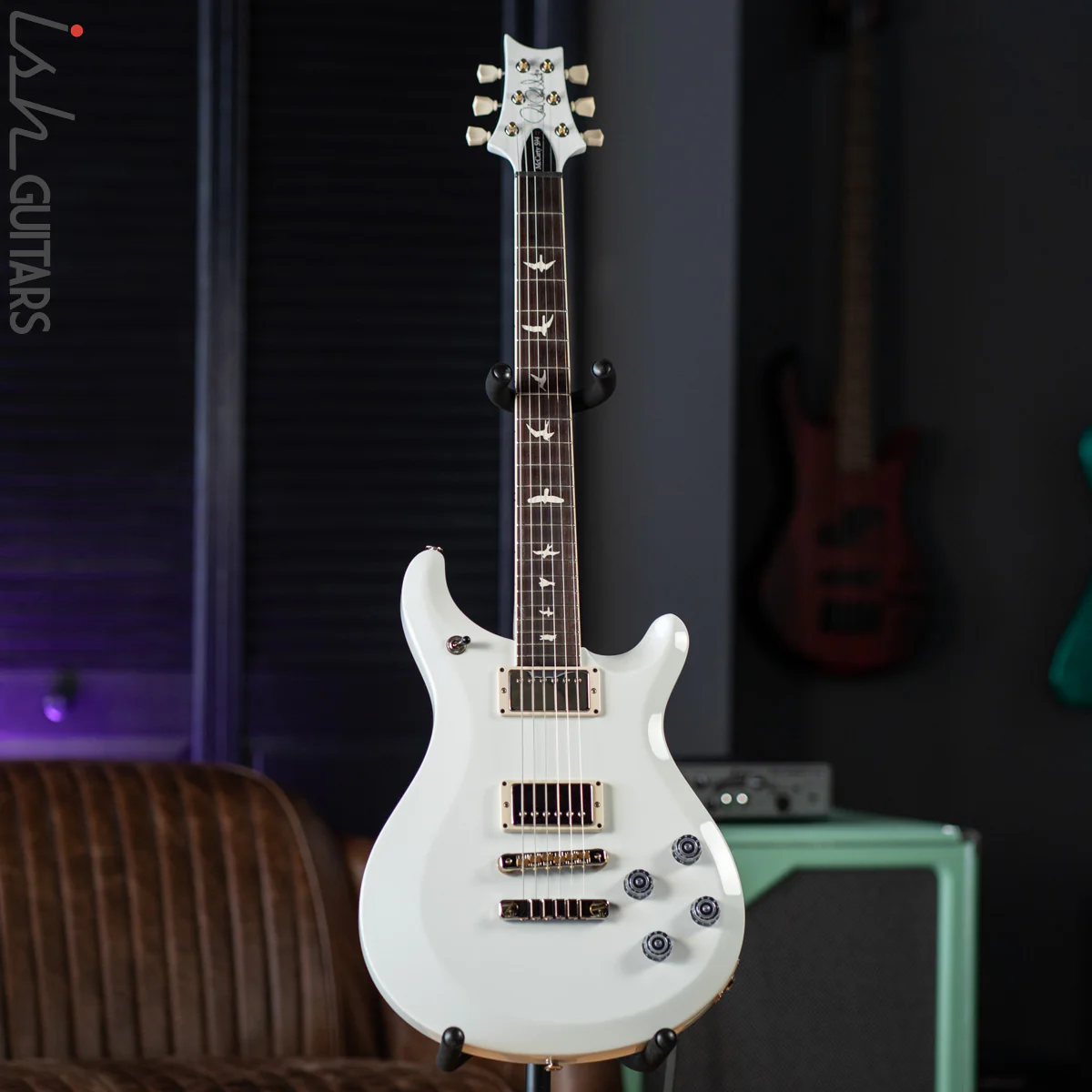 PRS S2 McCarty 594 Custom Color Jet White - Image 2