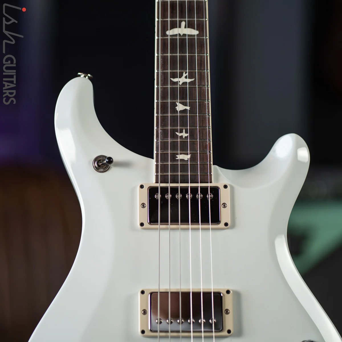 PRS S2 McCarty 594 Custom Color Jet White - Image 3