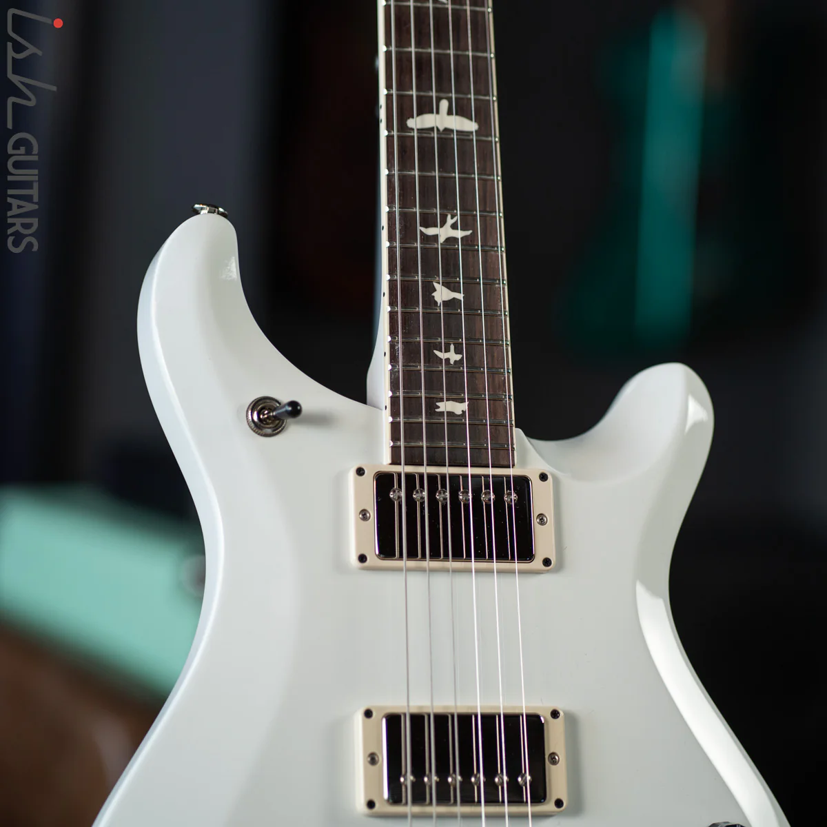 PRS S2 McCarty 594 Custom Color Jet White - Image 4