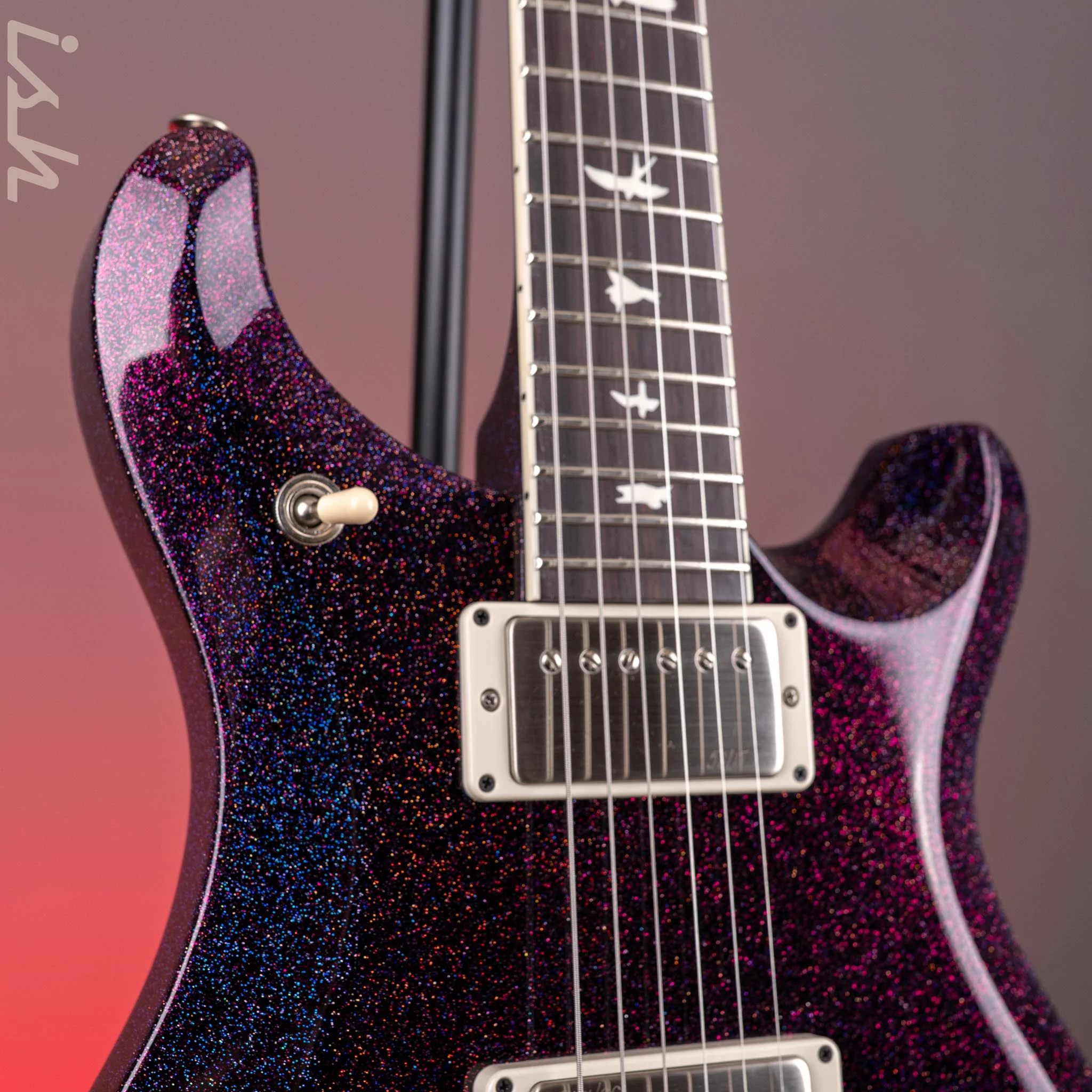 PRS S2 McCarty 594 Deep Purple Holoflake Sprayer's Choice - Image 4