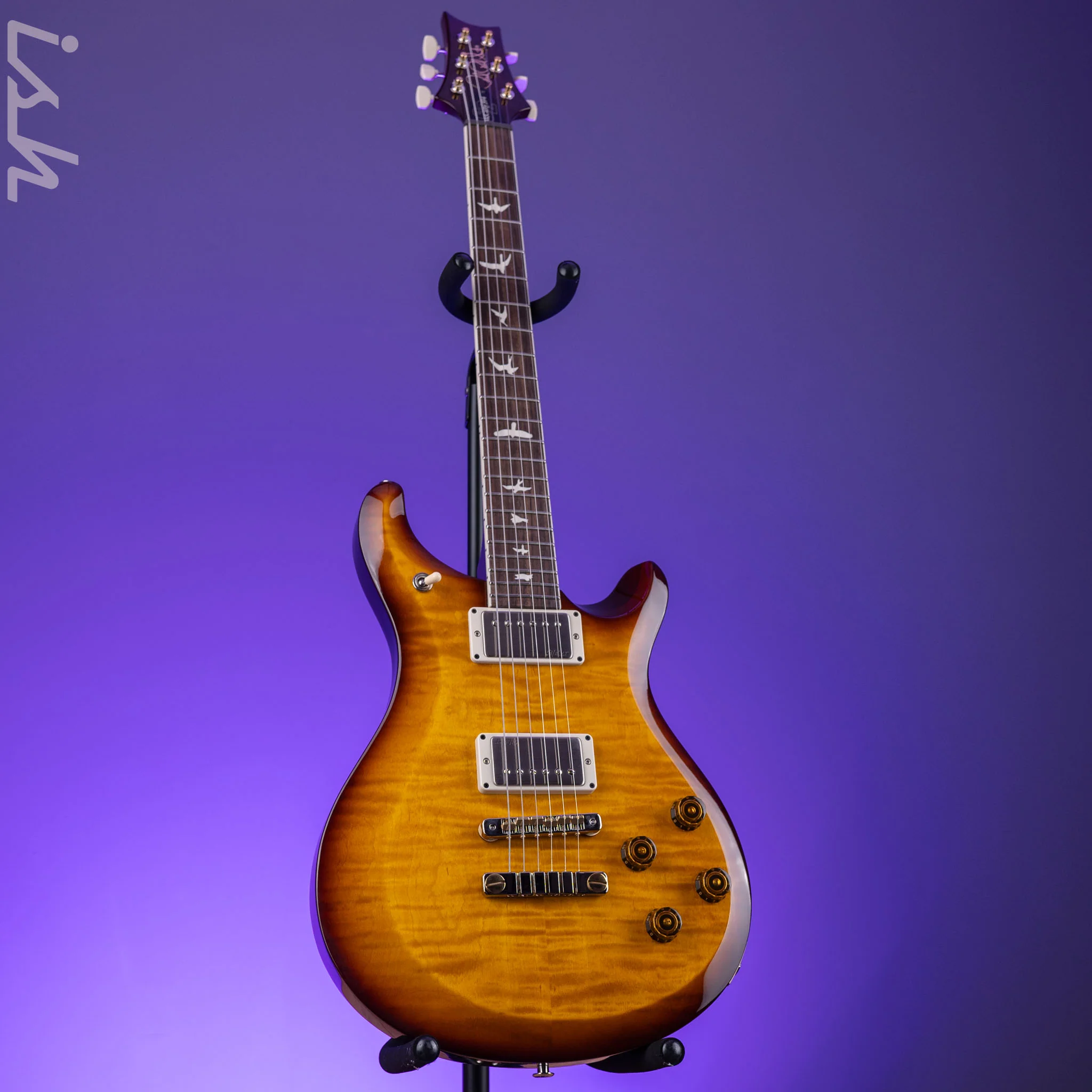 PRS S2 McCarty 594 Electric Guitar Honey Gold Burst - Image 2