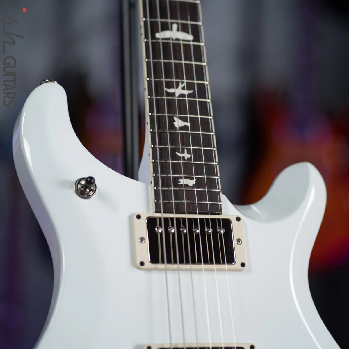 PRS S2 McCarty 594 Electric Guitar Jet White - Image 5