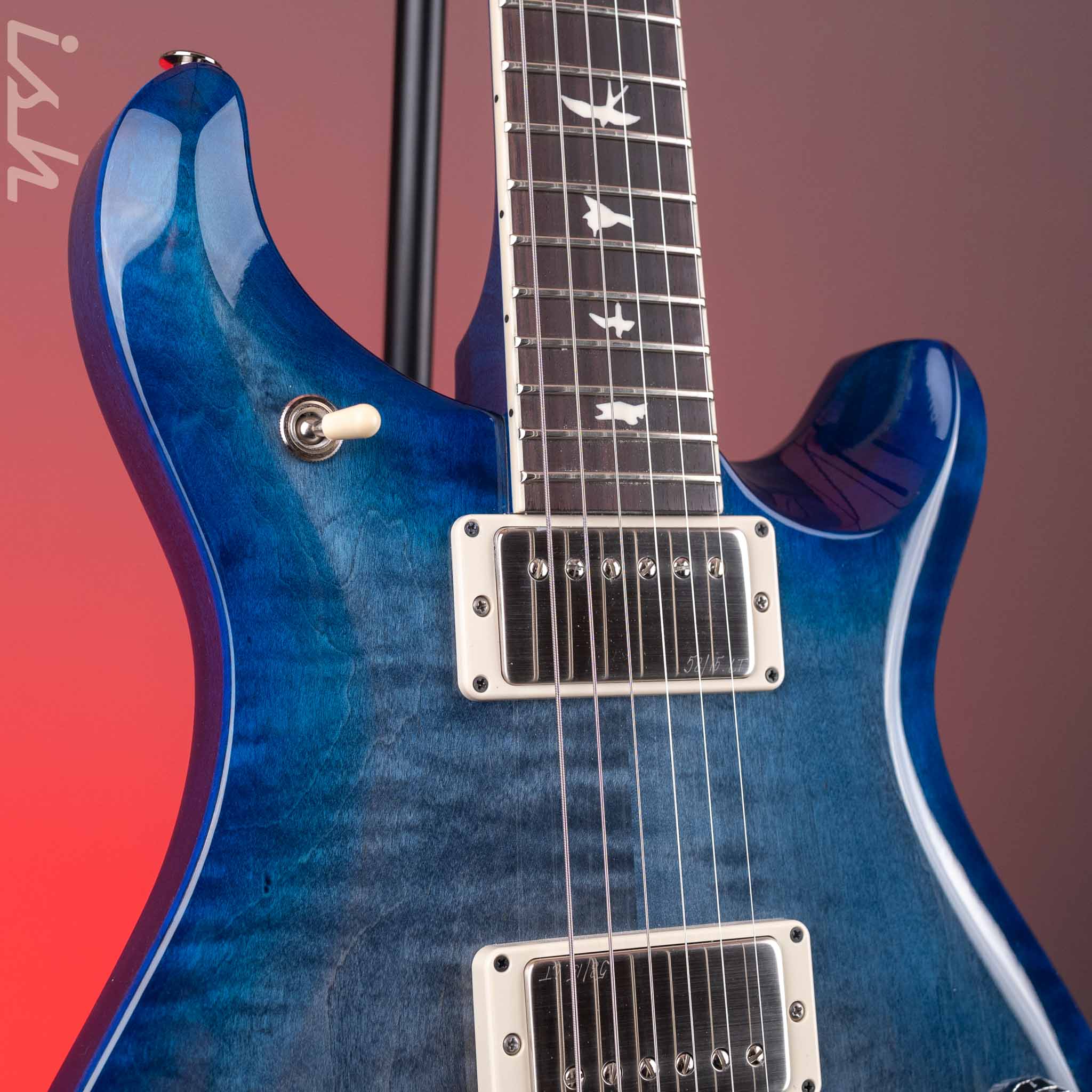PRS S2 McCarty 594 Faded Gray Black Blue Burst - Image 4