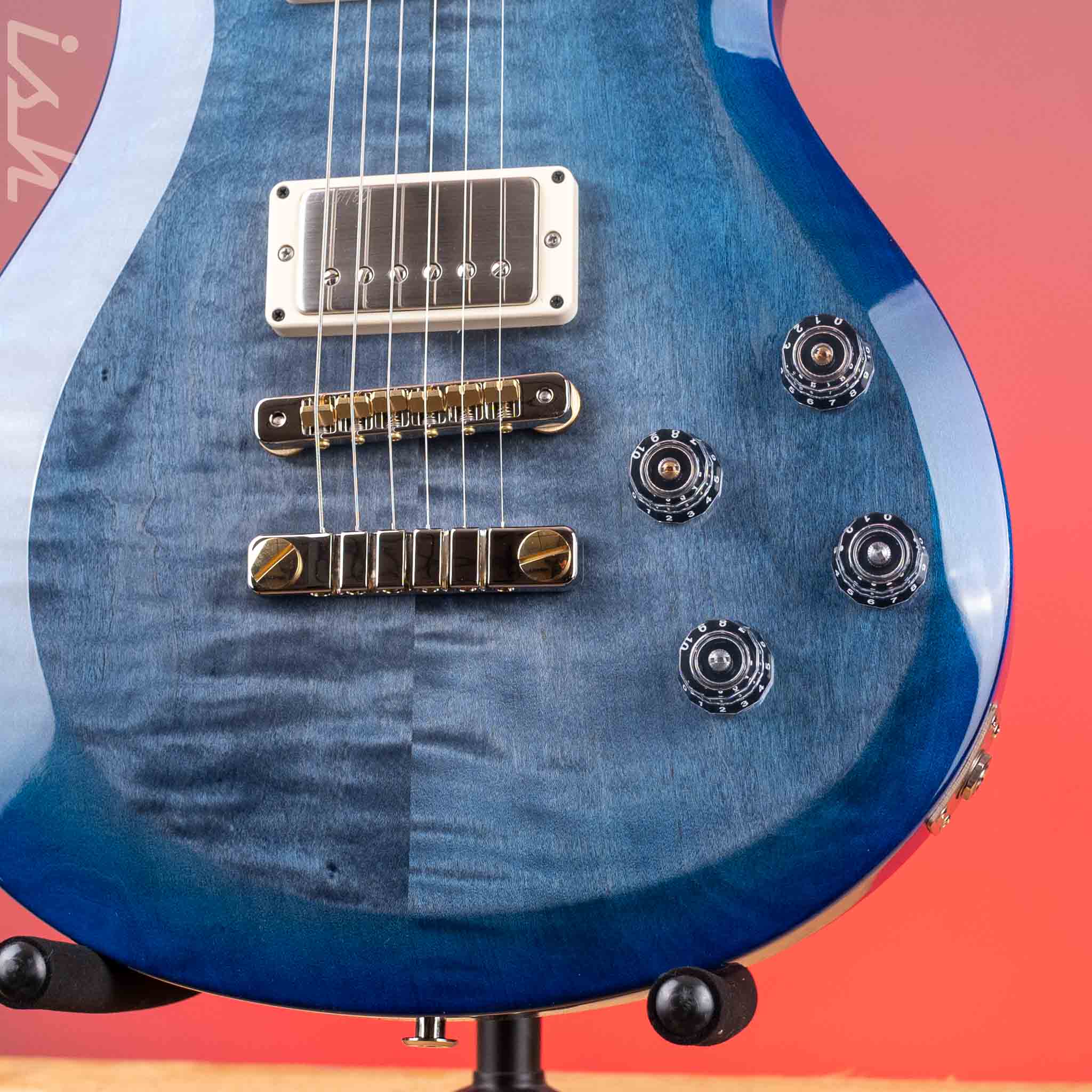 PRS S2 McCarty 594 Faded Gray Black Blue Burst - Image 5