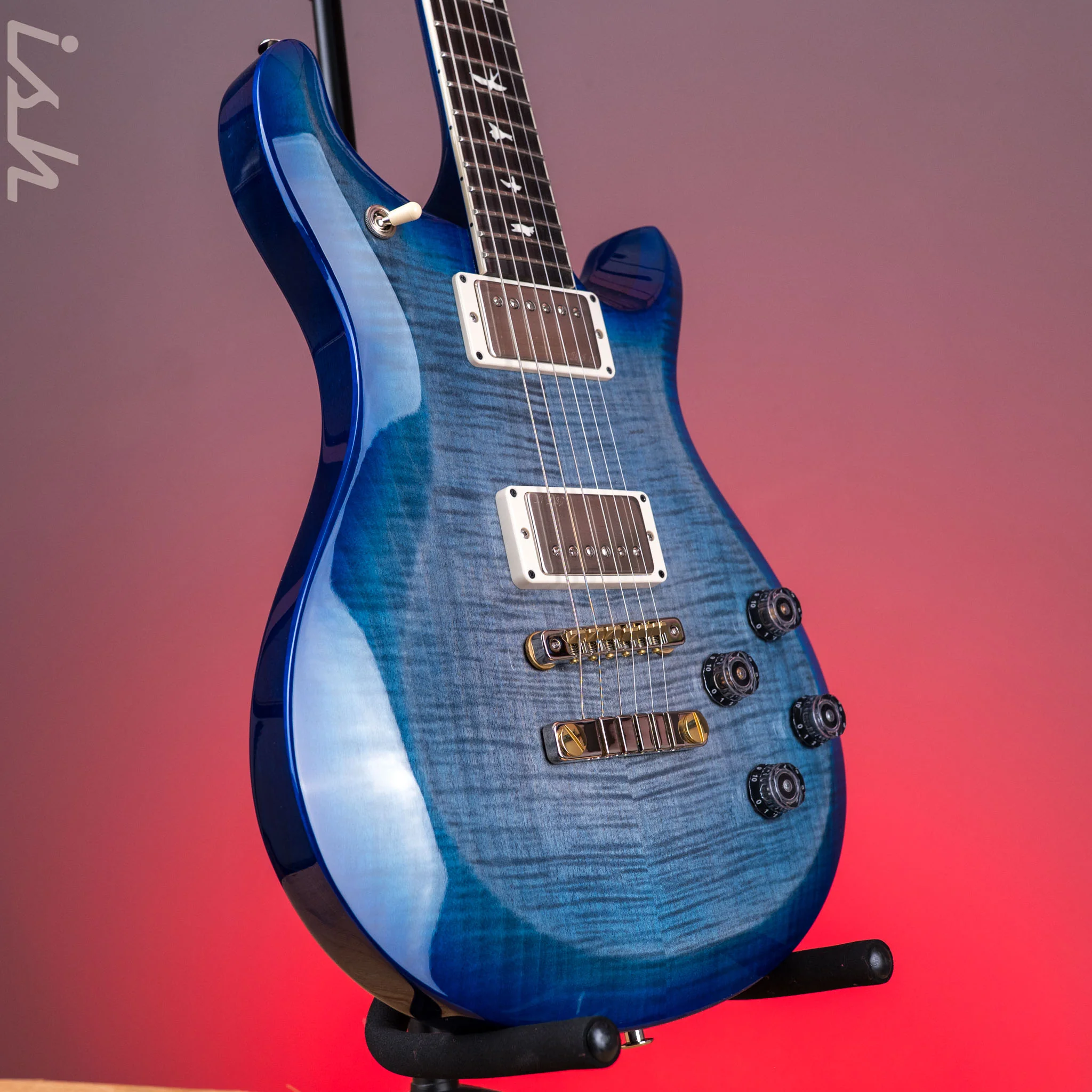 2025 PRS S2 McCarty 594 Faded Grey Blue Burst - Image 3