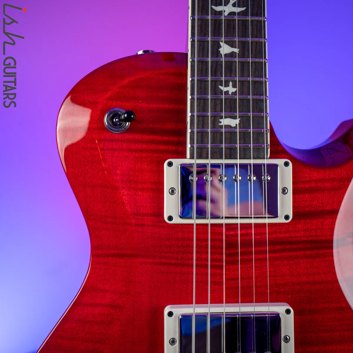 PRS S2 Singlecut McCarty 594 Scarlet Red - Image 3