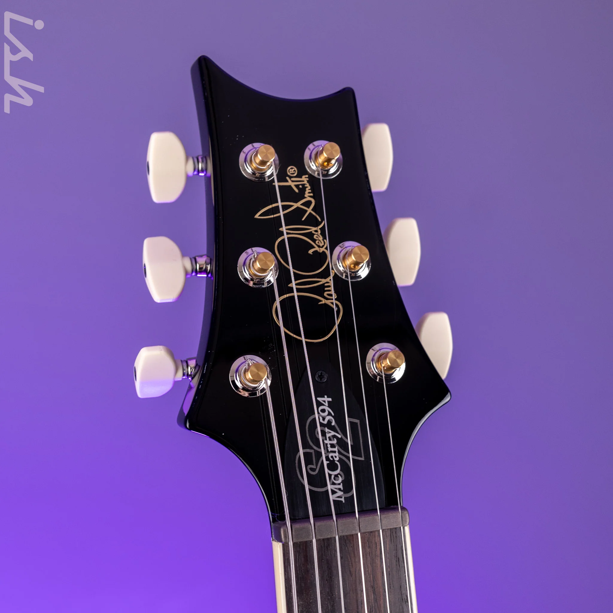 PRS S2 McCarty 594 Singlecut Electric Guitar Black Amber - Image 6