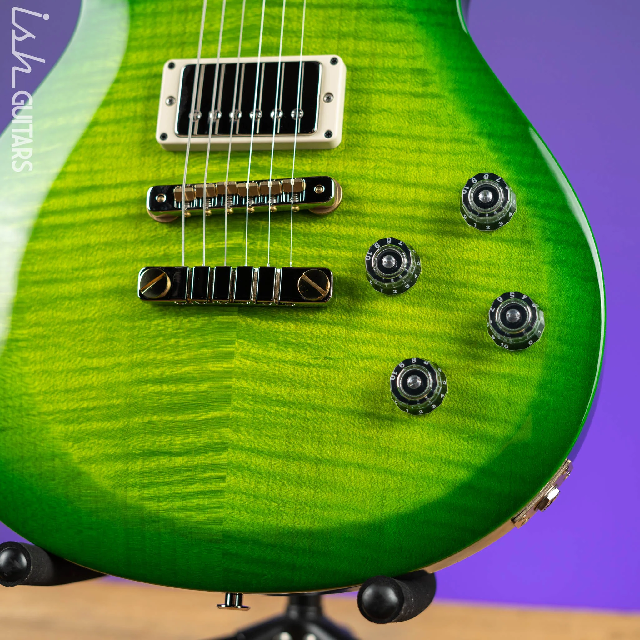PRS S2 McCarty 594 Singlecut Electric Guitar Eriza Verde - Image 5