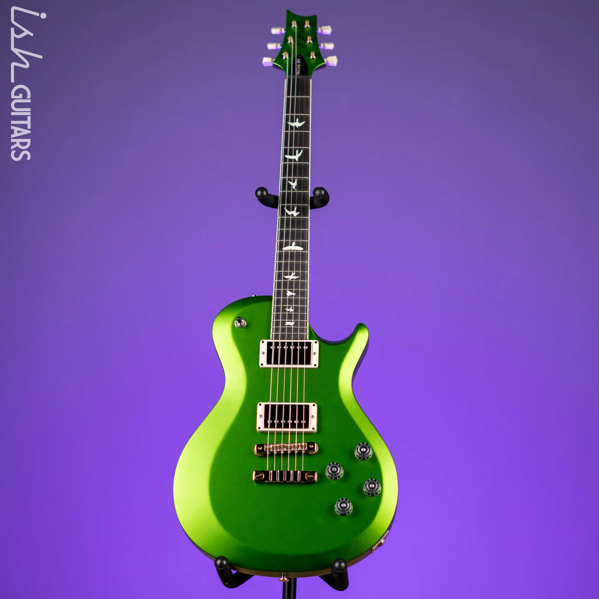 PRS S2 McCarty 594 Singlecut Electric Guitar Jewel Green Metallic - Image 2