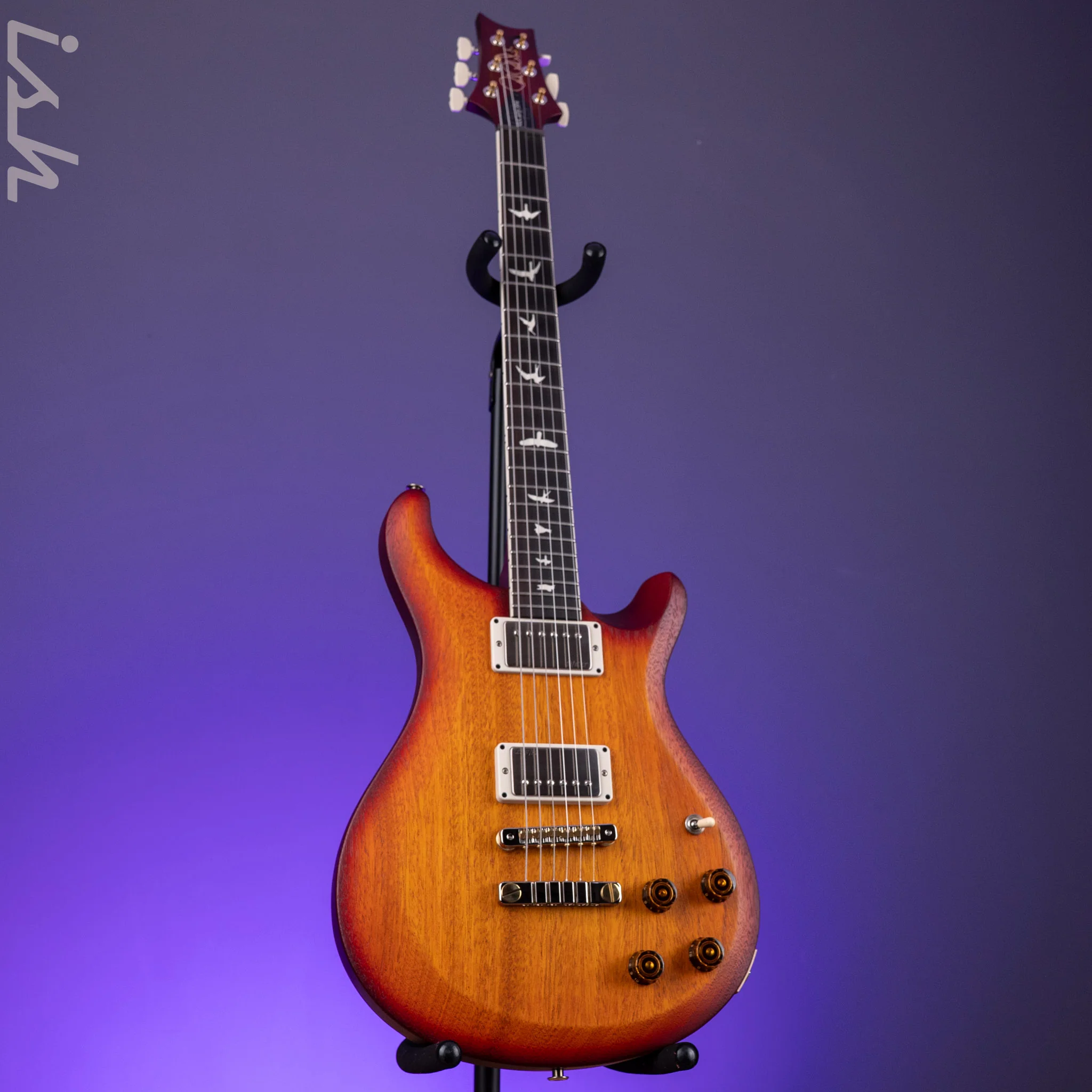 PRS S2 McCarty 594 Thinline Standard Satin Dark Cherry Sunburst *New Color* - Image 2