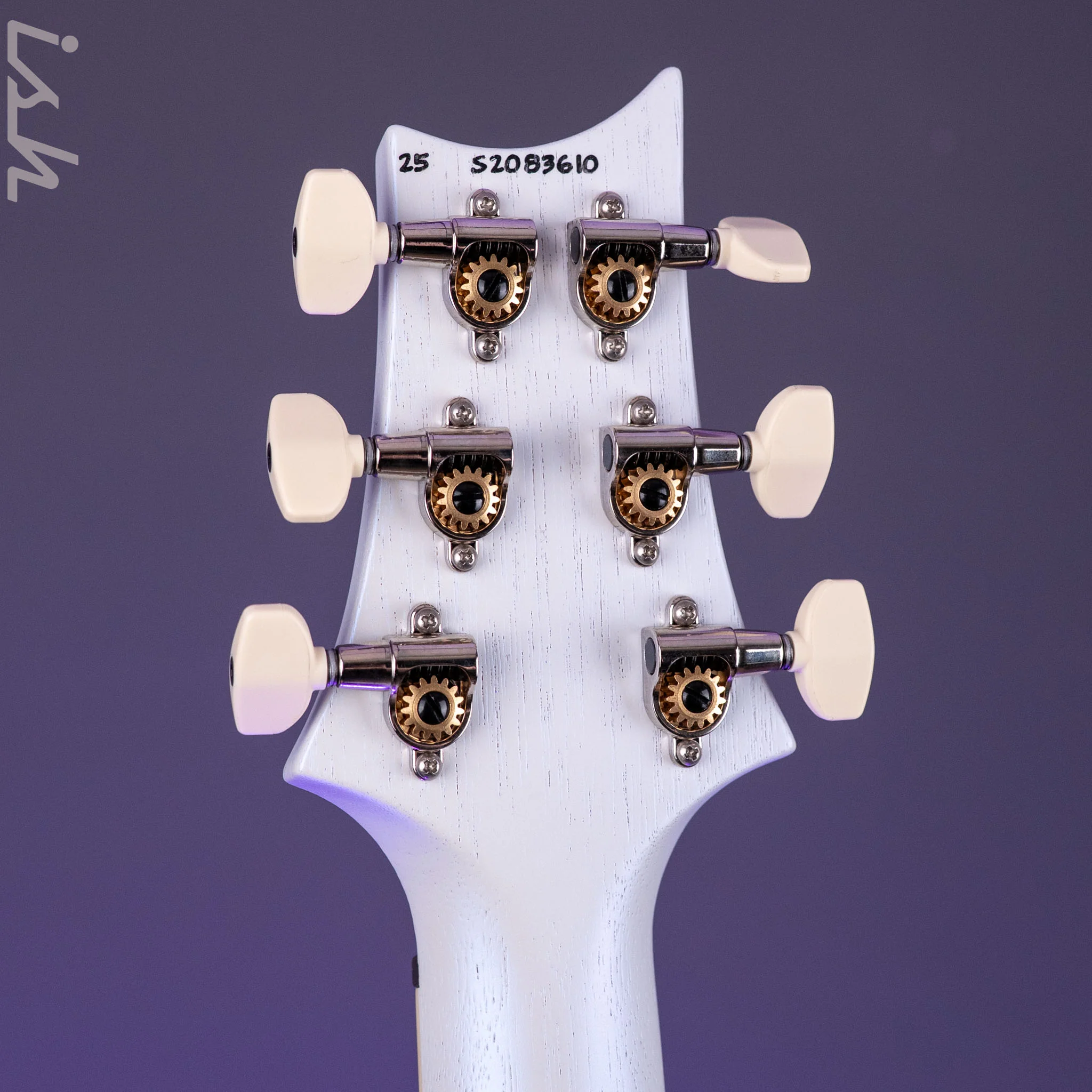 PRS S2 McCarty 594 Thinline Standard Satin Pearl White - Image 12