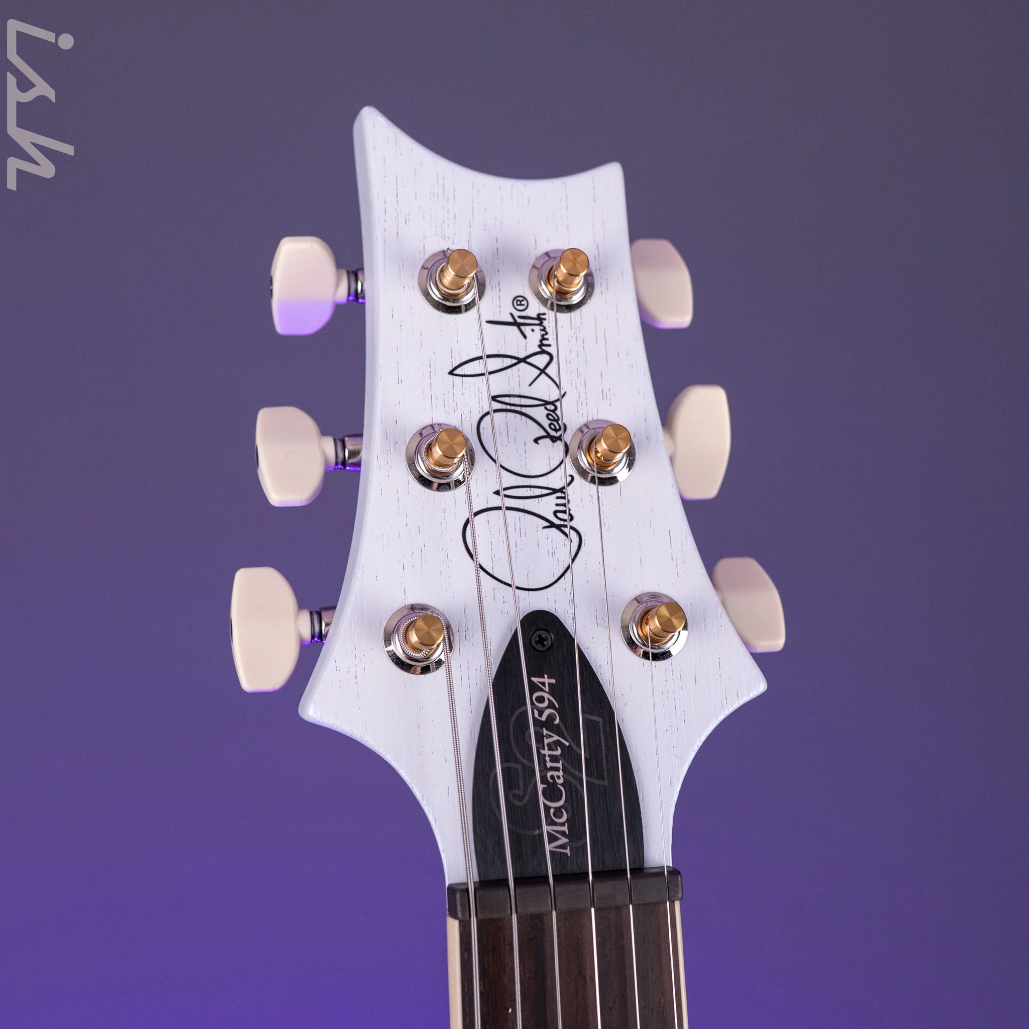 PRS S2 McCarty 594 Thinline Standard Satin Pearl White - Image 7