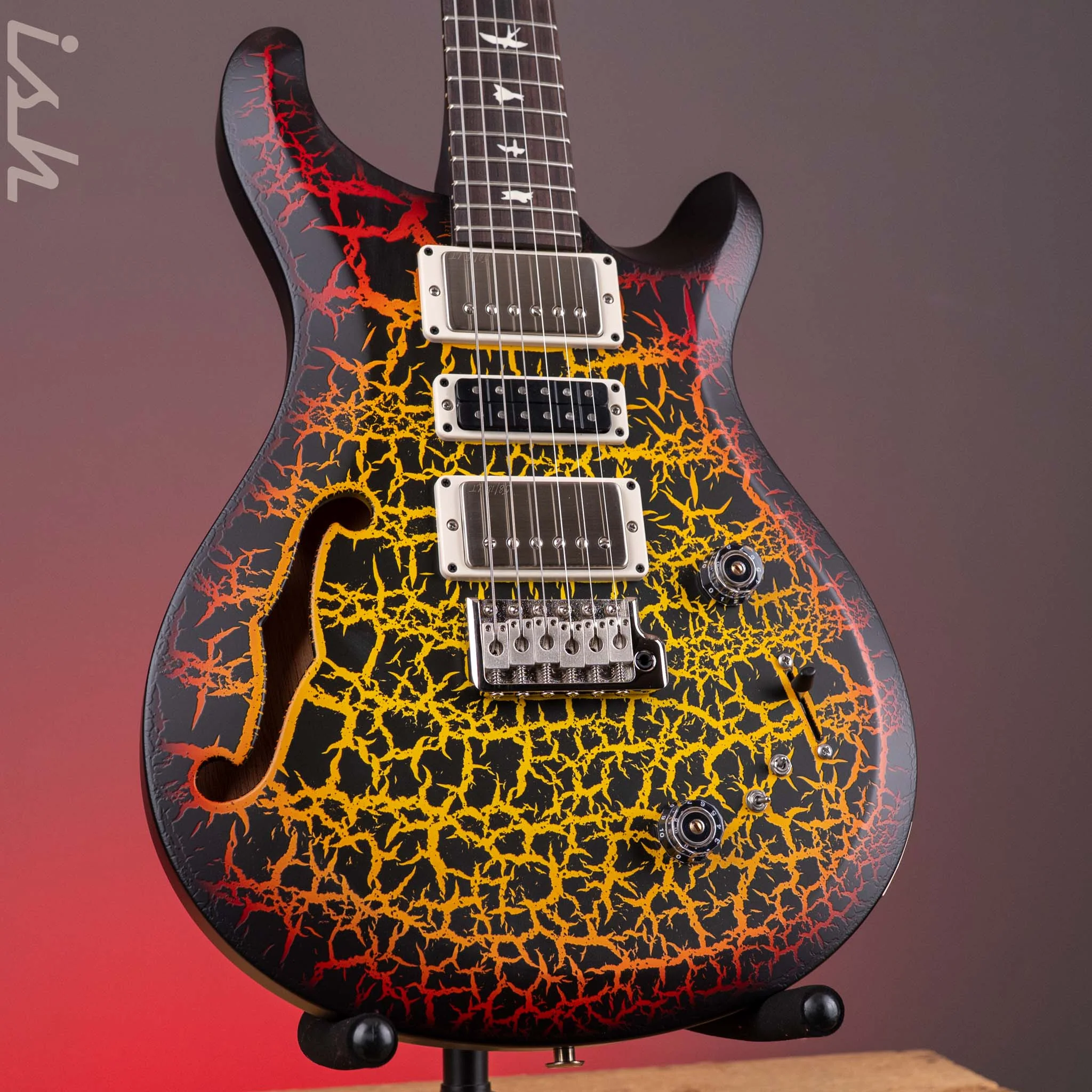 PRS S2 Special Semi-Hollow Sunburst Crackle Sprayer’s Choice